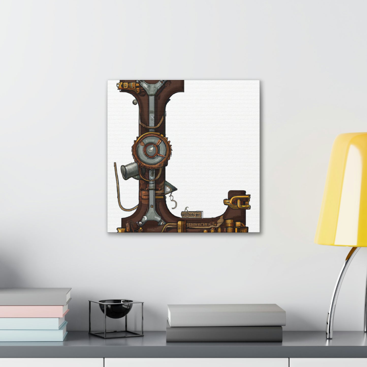 The Clockwork Lady - Canvas