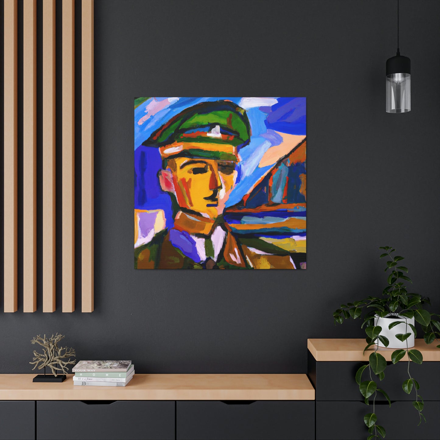 Engineer in Fauvism - Canvas