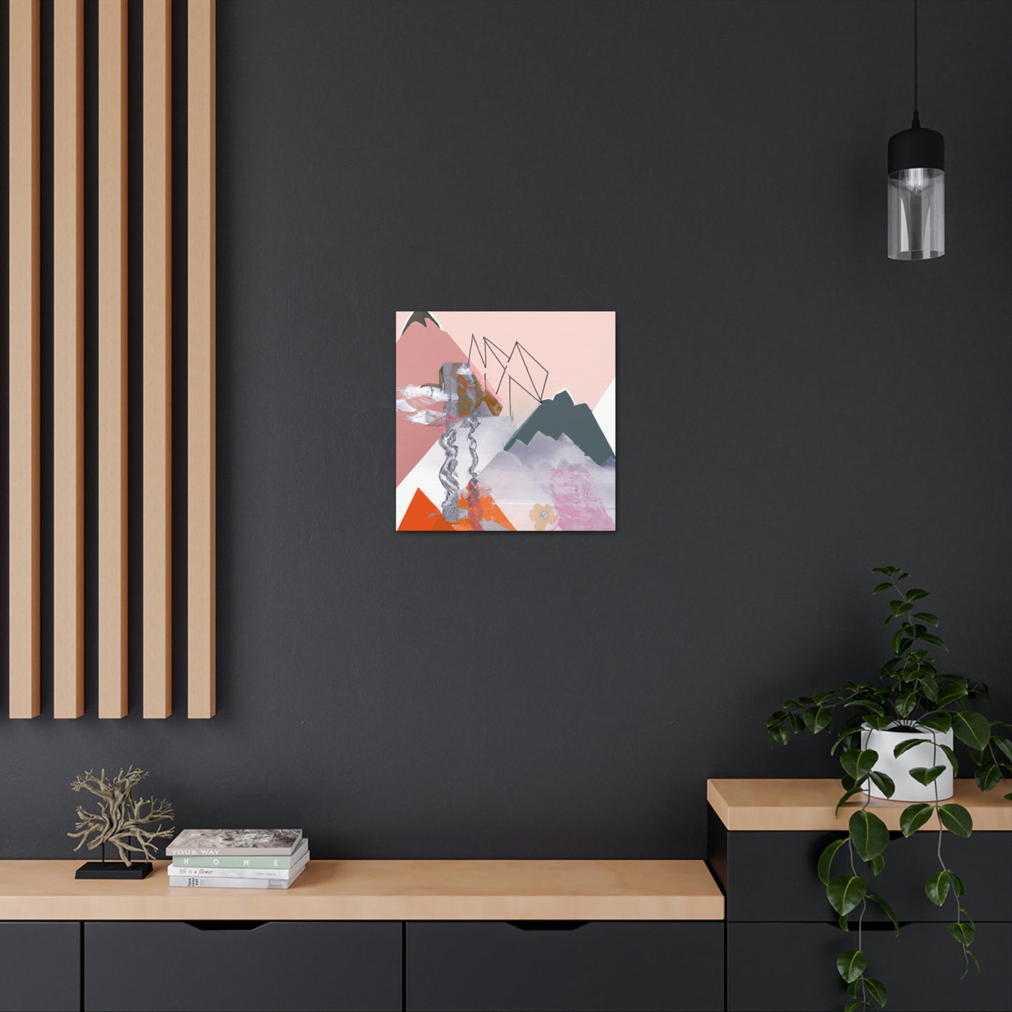 "Mountainous Yonder Vistas" - Canvas