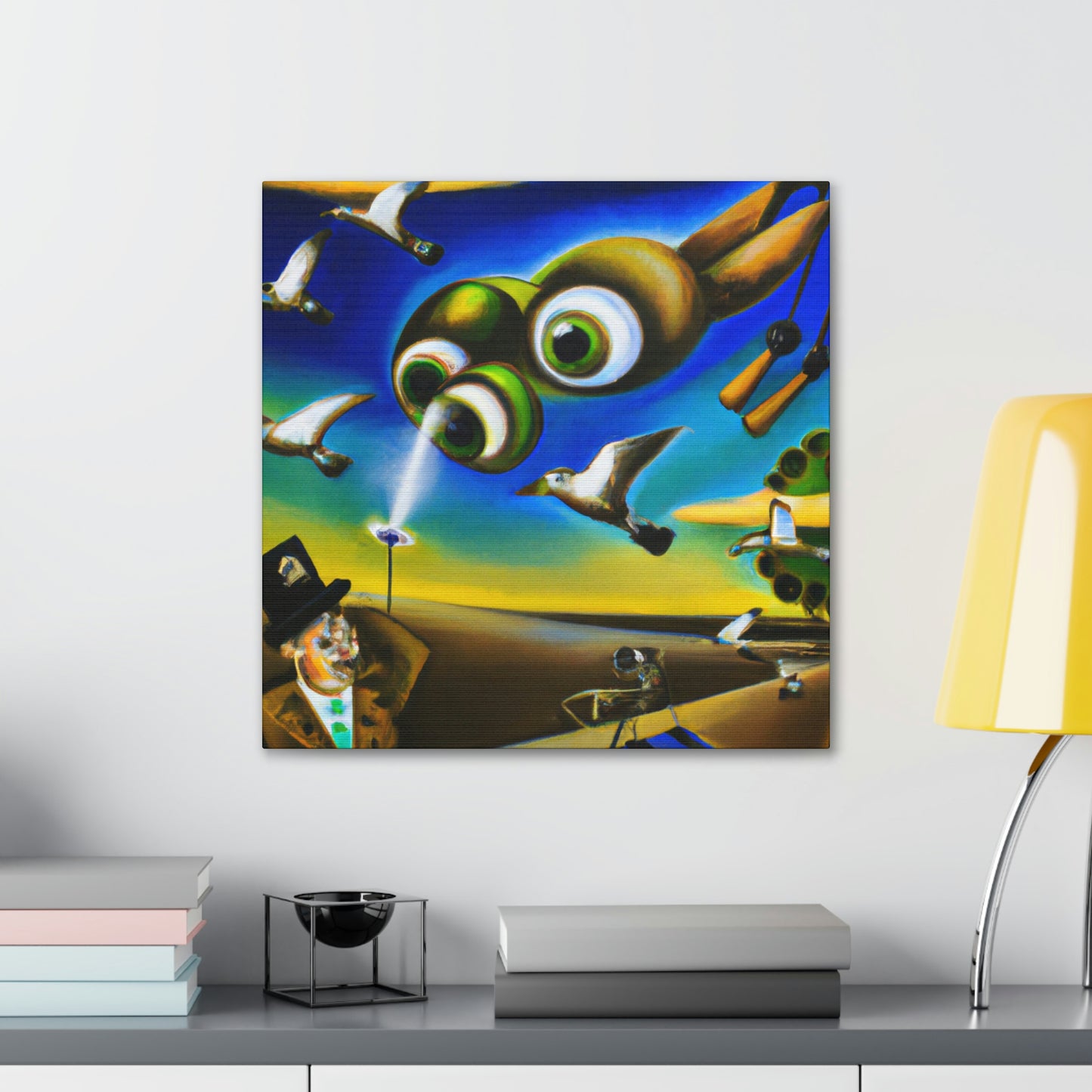 Sniper in Dreamscape - Canvas