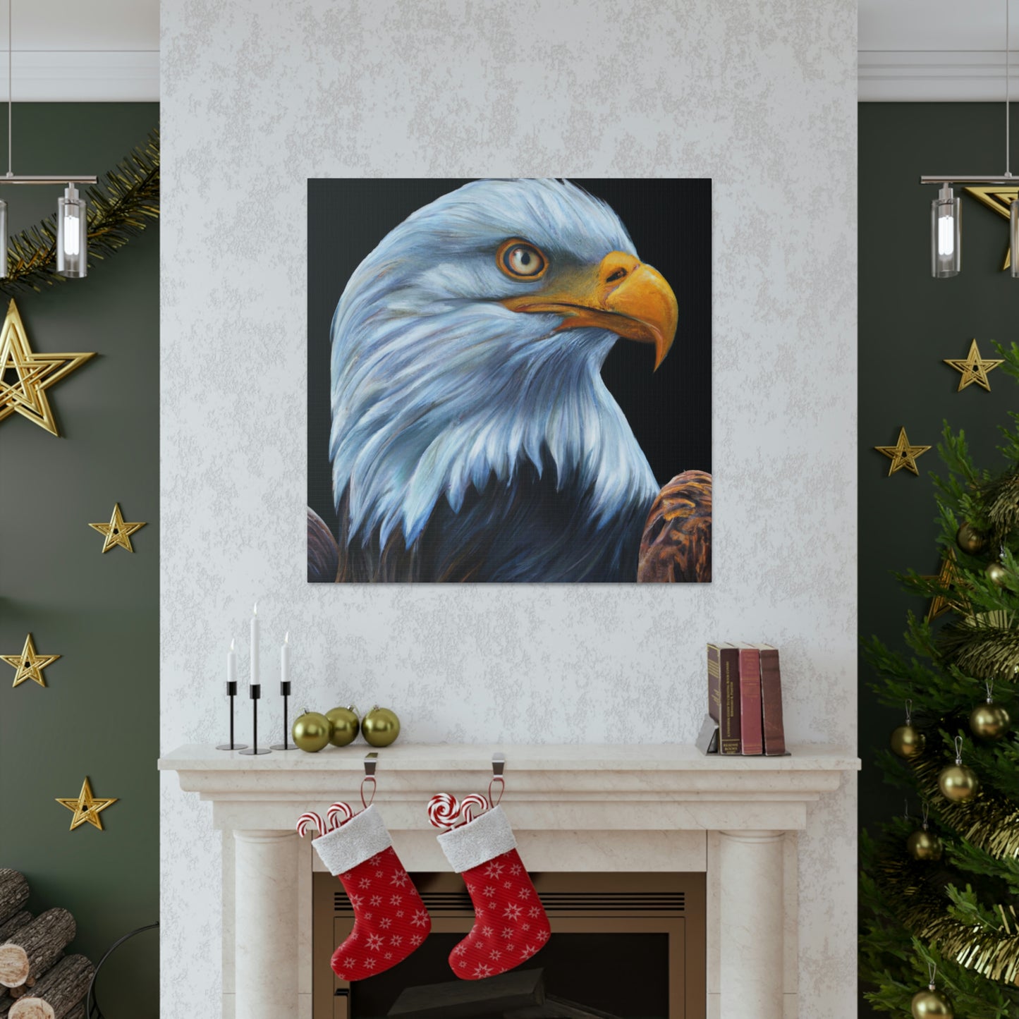 "Bald Eagle Realism!" - Canvas