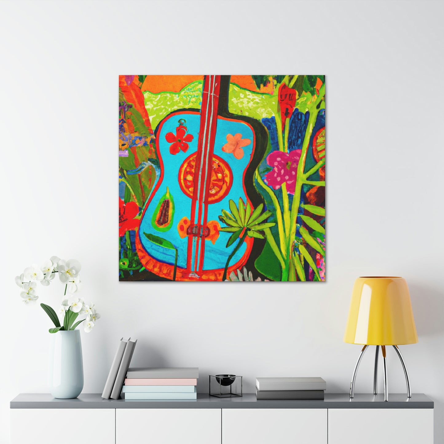 "Rockin' Bass Melody" - Canvas