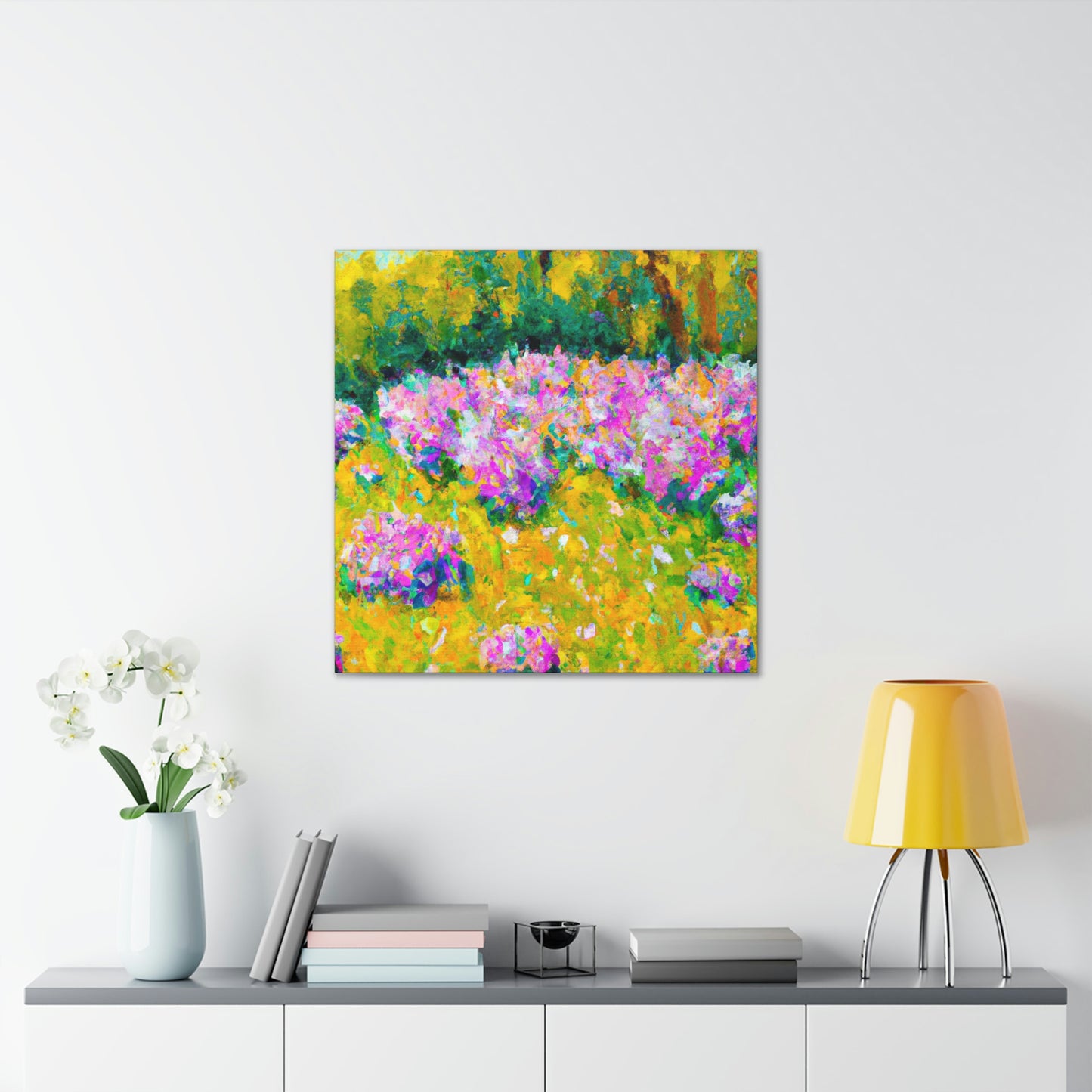 "Dancing Light Irises" - Canvas