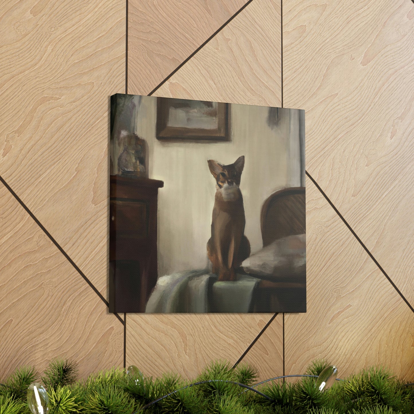 "Abyssinian Impressionist Dream" - Canvas