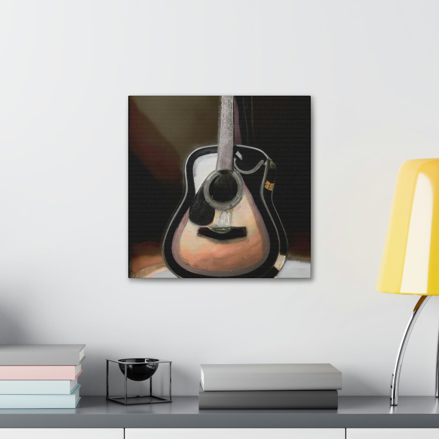 "Acoustic Masterpiece Strummed" - Canvas