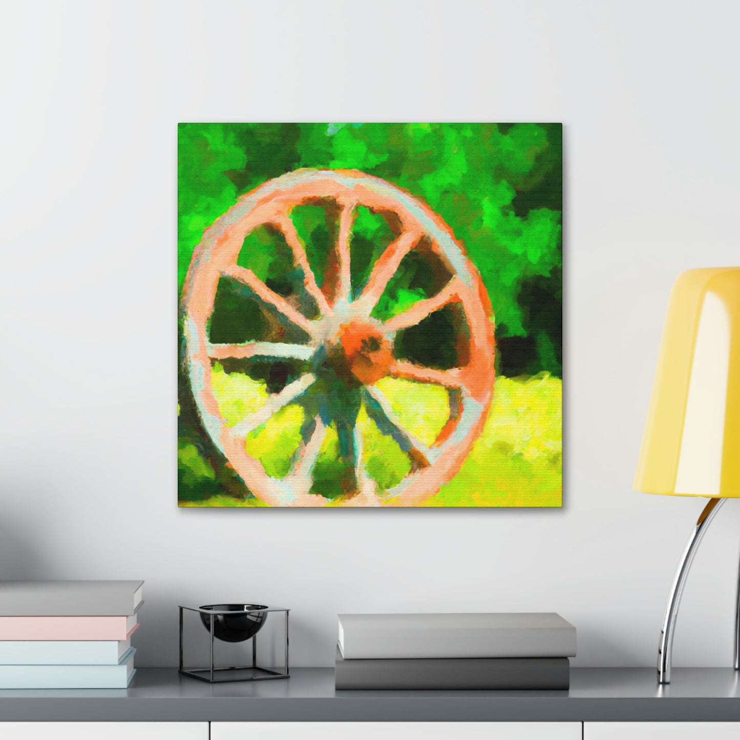 "Wheels of Fortune" - Canvas