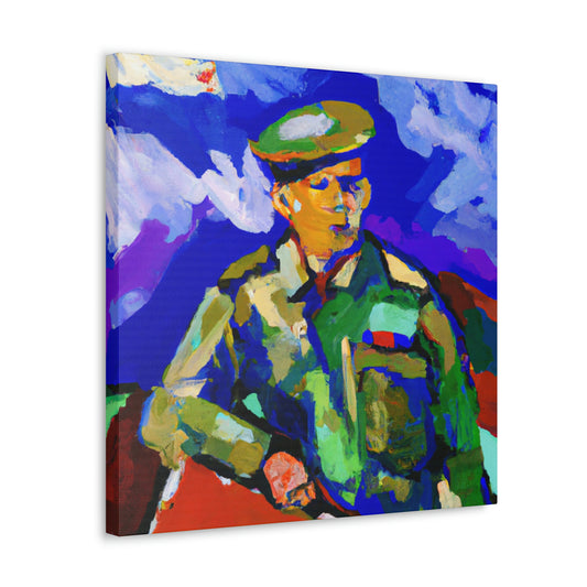 "Forward Observer Fauvism" - Canvas