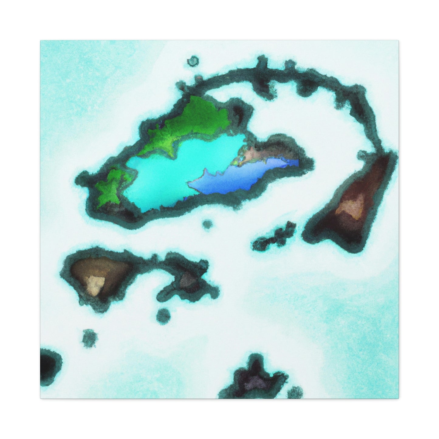 Island of Utopia - Canvas