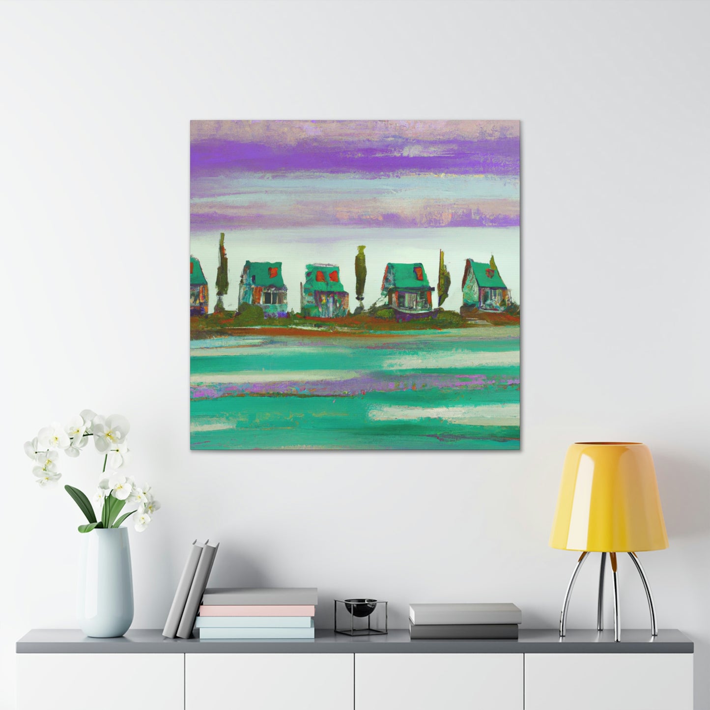 "Cottage by the Sea" - Canvas