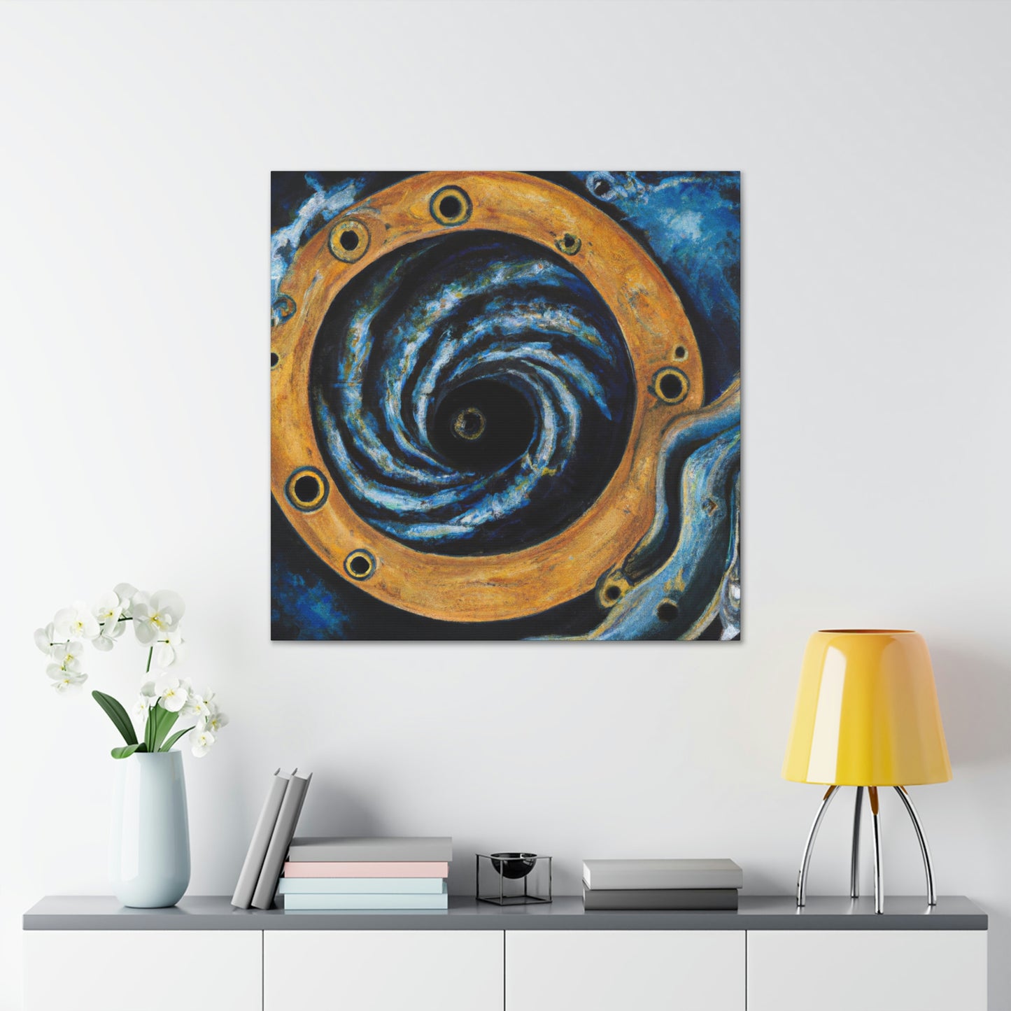 "Black Hole Splendor Awaits" - Canvas