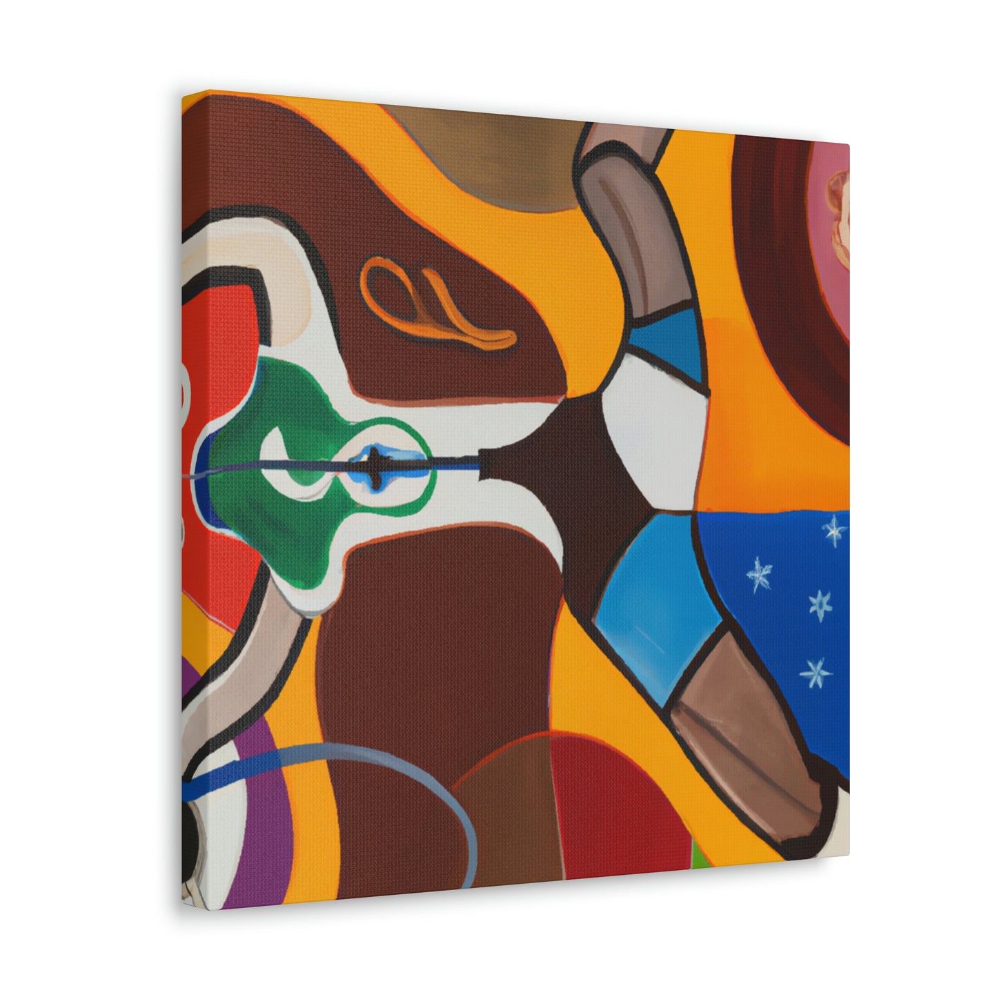 Hockey in Art Deco - Canvas