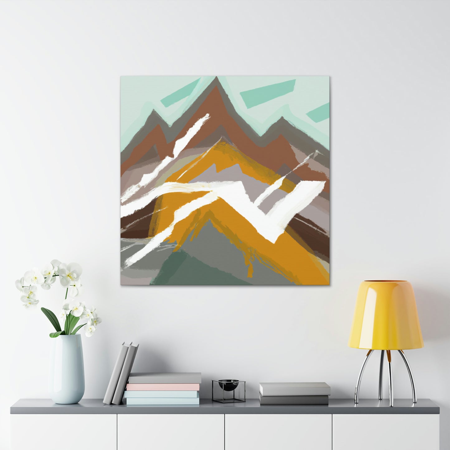 "Mountains of Possibilities" - Canvas