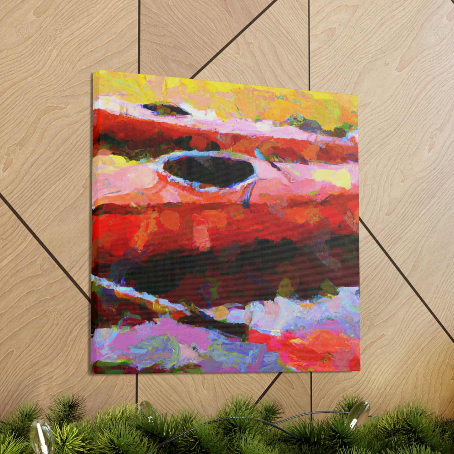 Kayak on the Waves - Canvas