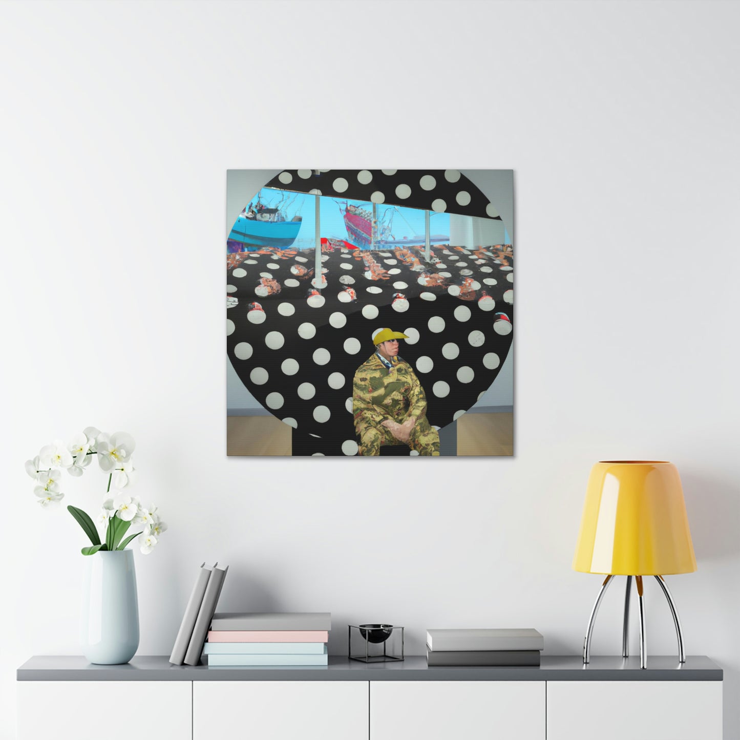 Seabee in Uniform - Canvas