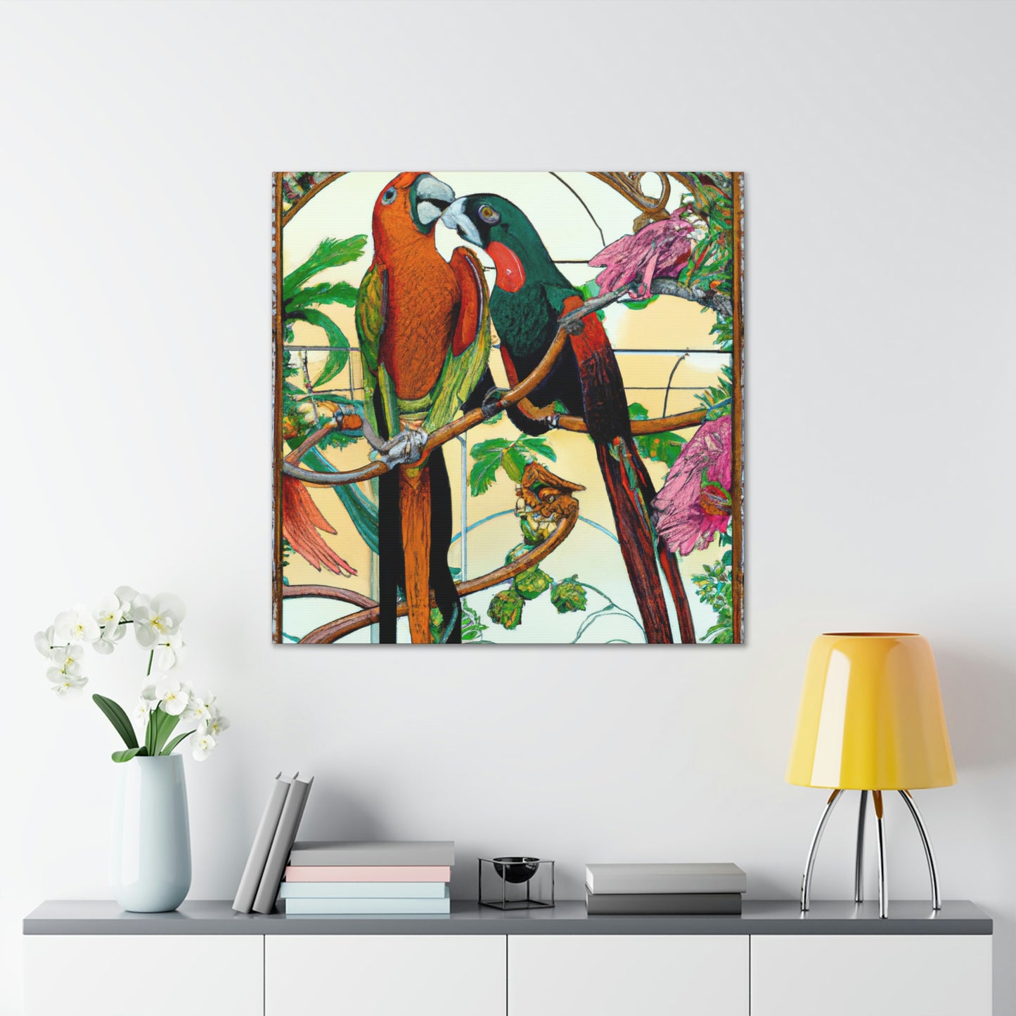 Parrot Perch - Canvas - Canvas