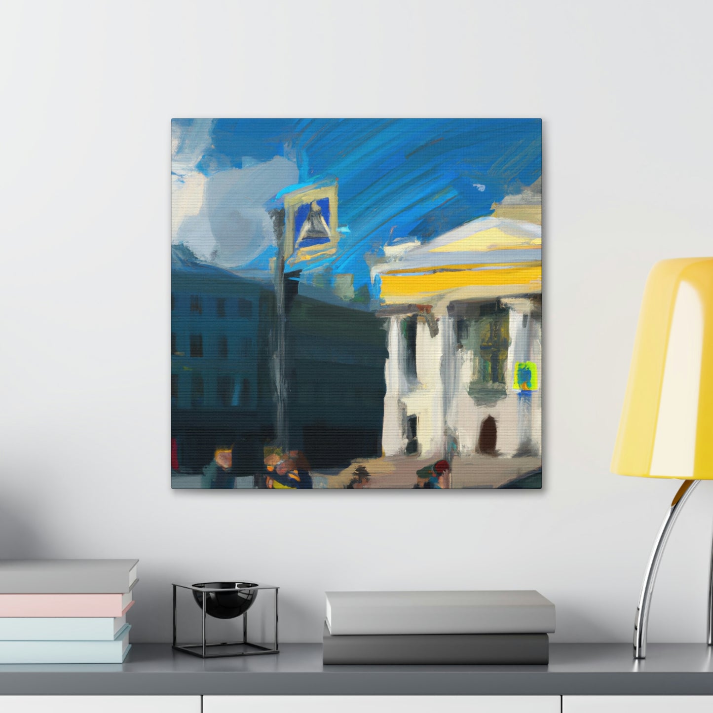 Neoclassical Digital Splendor - Canvas