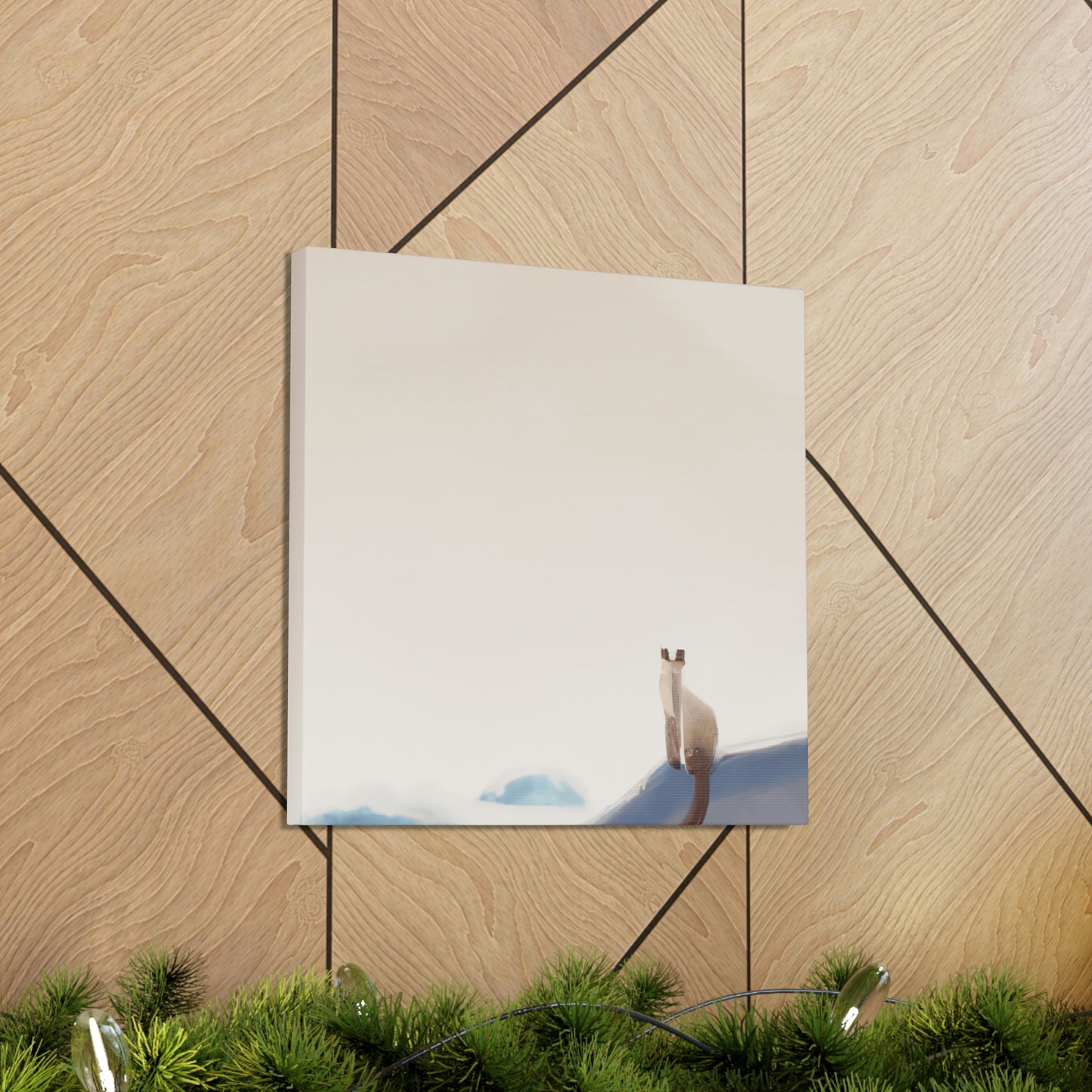 Siamese Simplicity Scene - Canvas