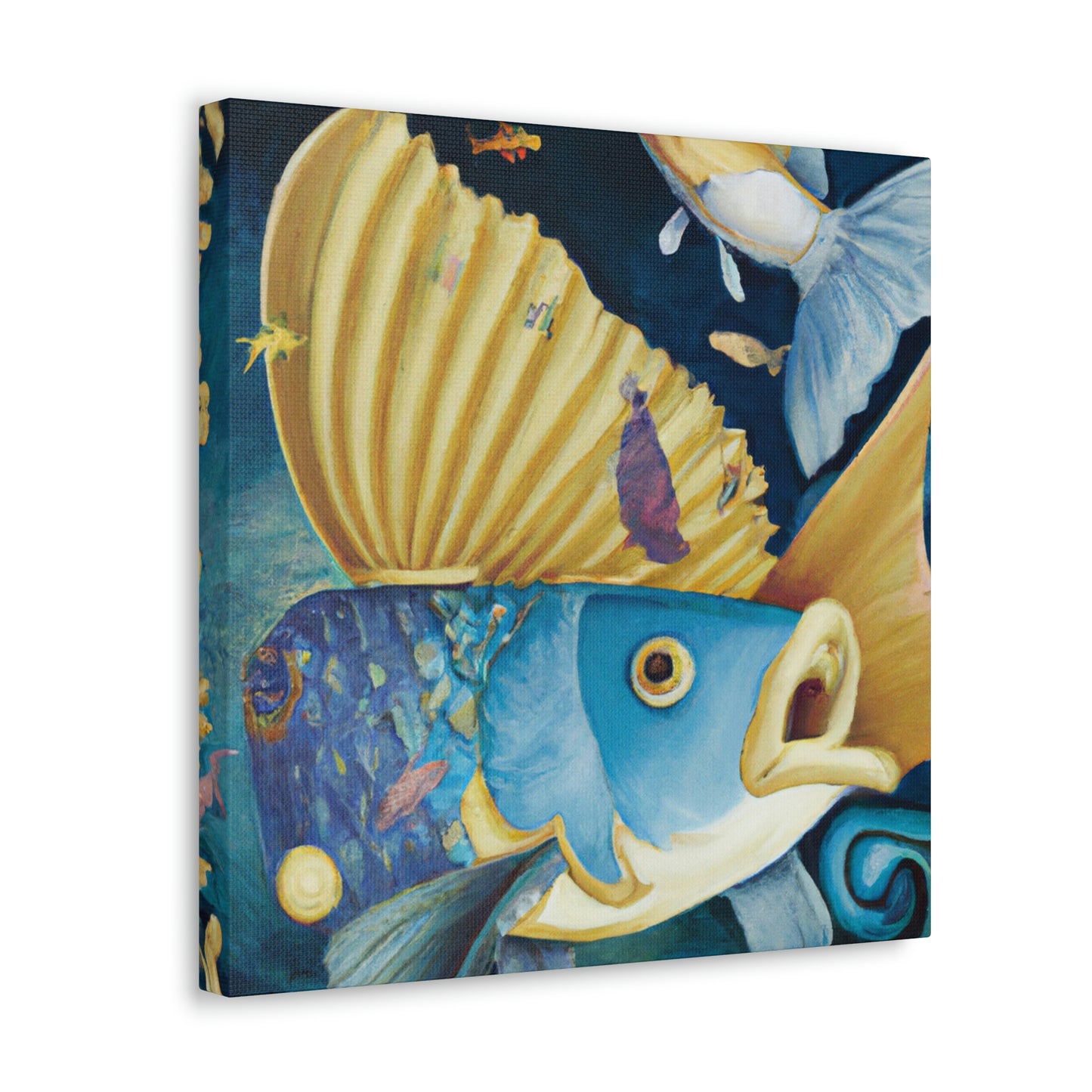 Fishes in the Stream - Canvas