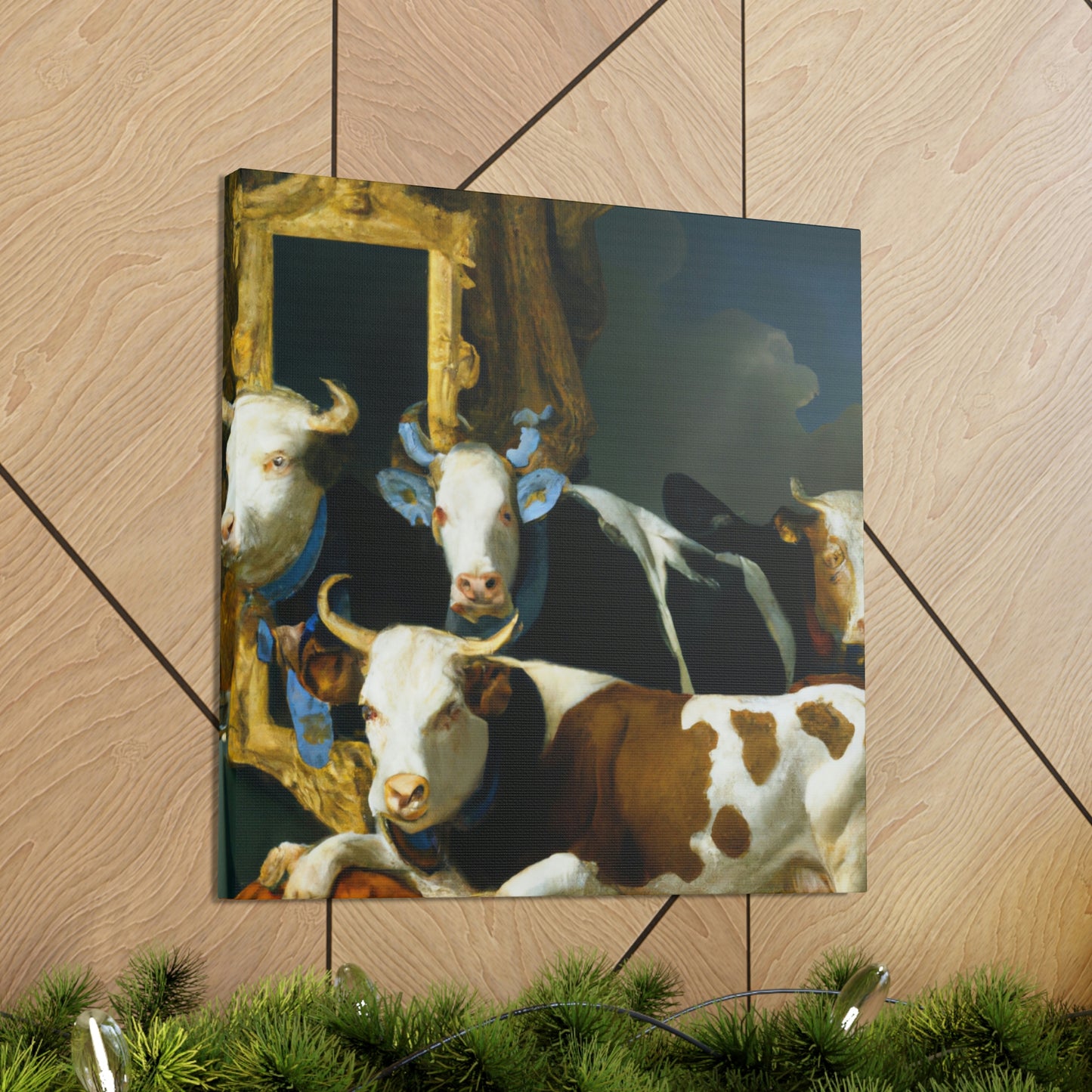 Grazing in the Baroque - Canvas