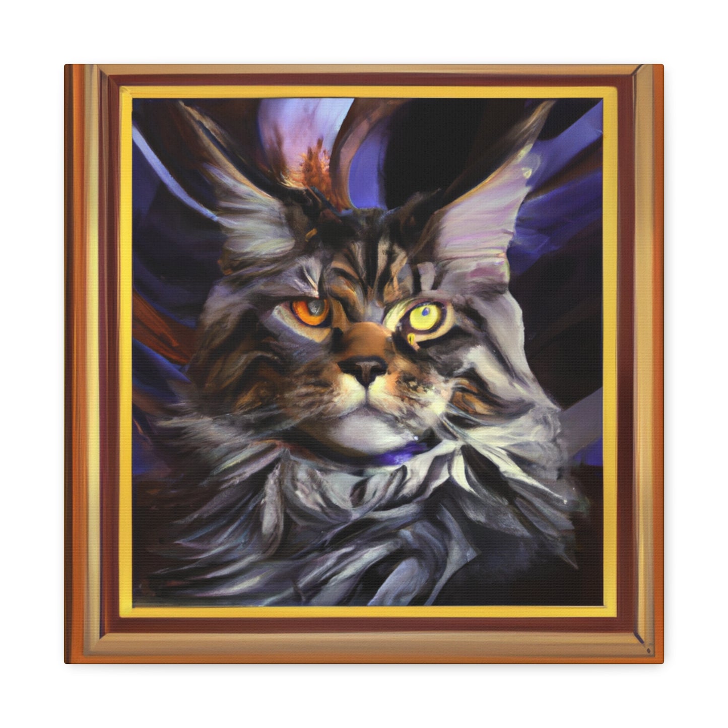 Creative Feline Splendor - Canvas