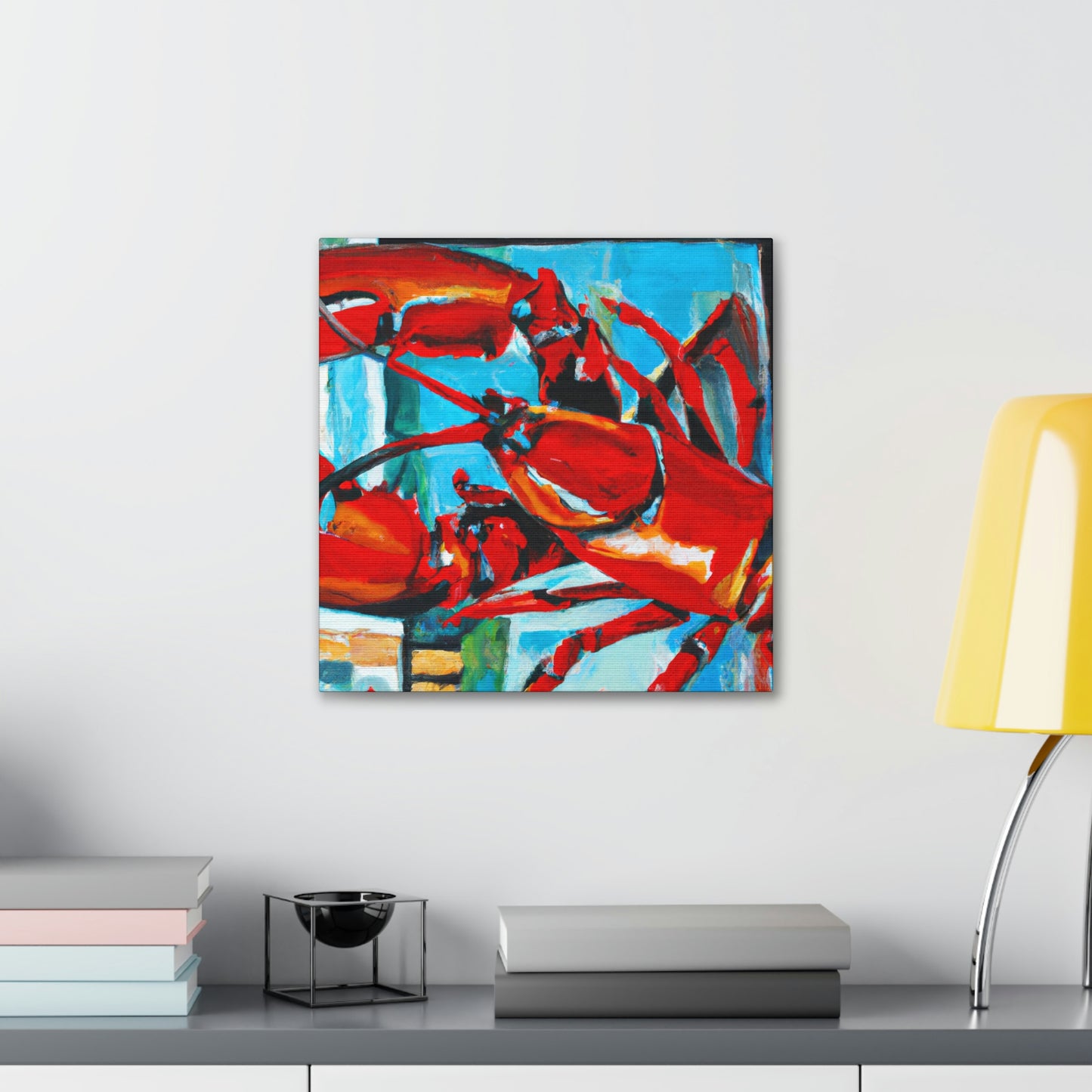 Lobster in Magnificence - Canvas