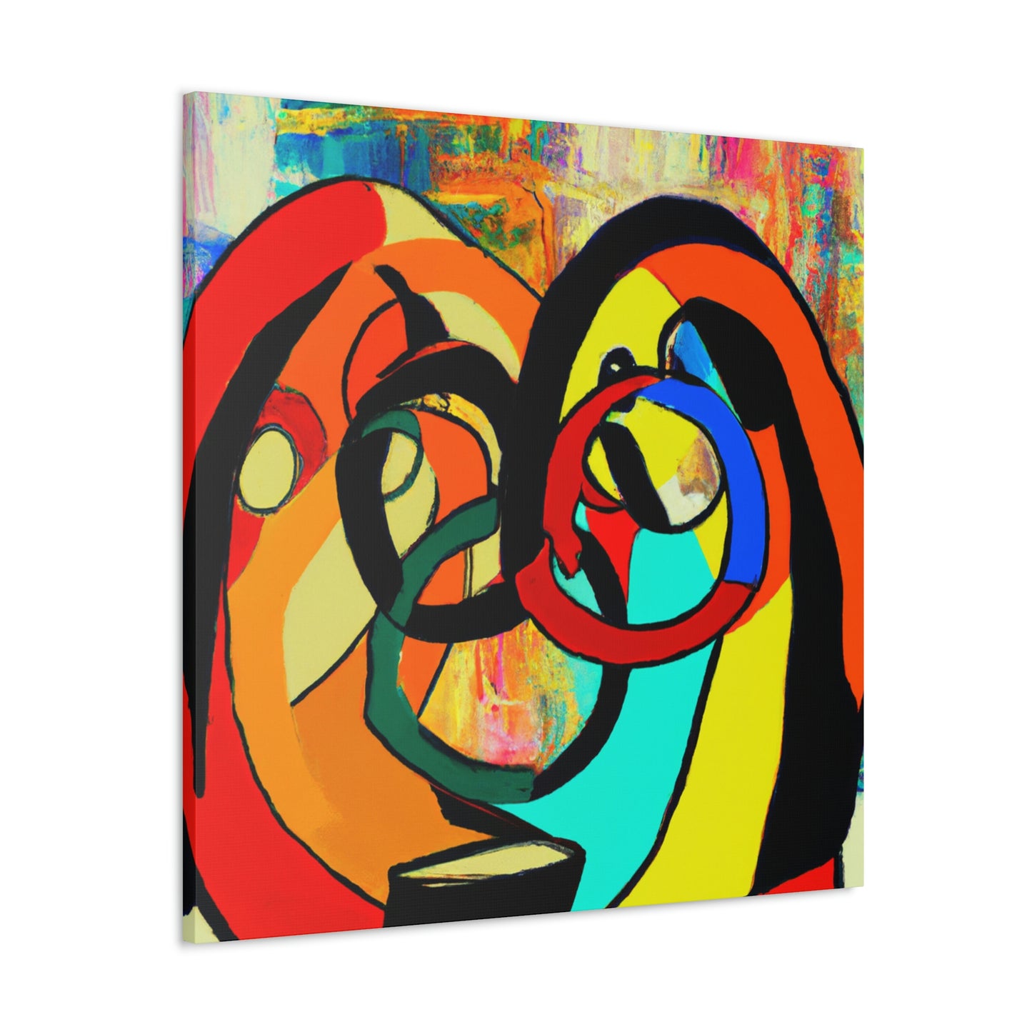 Rings of Eternal Love - Canvas