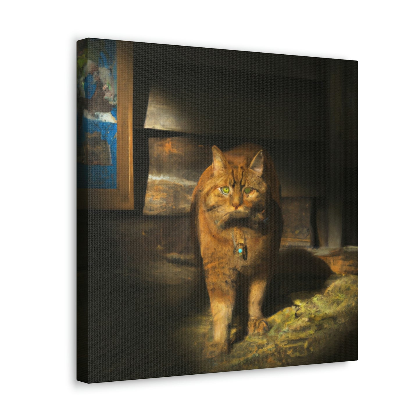 Purr of the Barn - Canvas