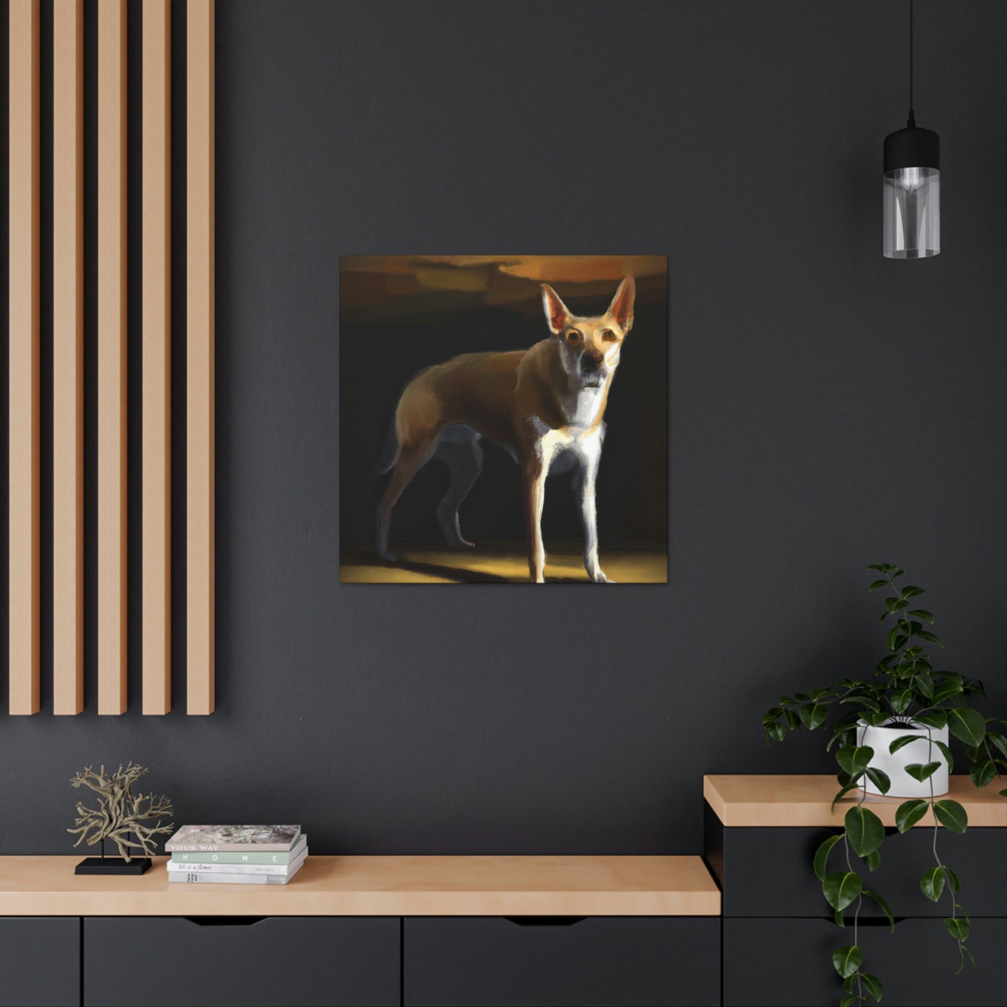 Dingo Dreams in Color - Canvas