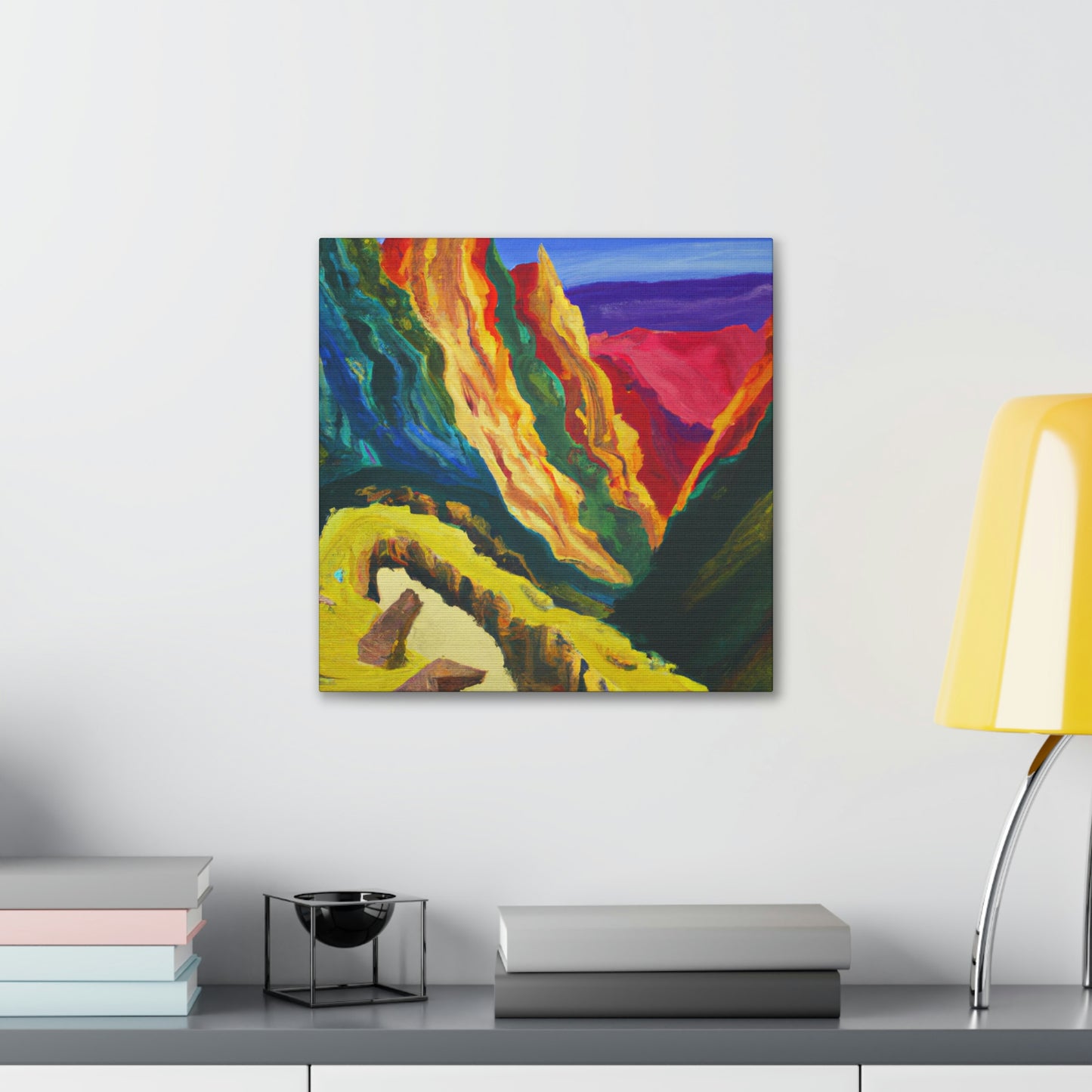 Desert Rock Reverie - Canvas