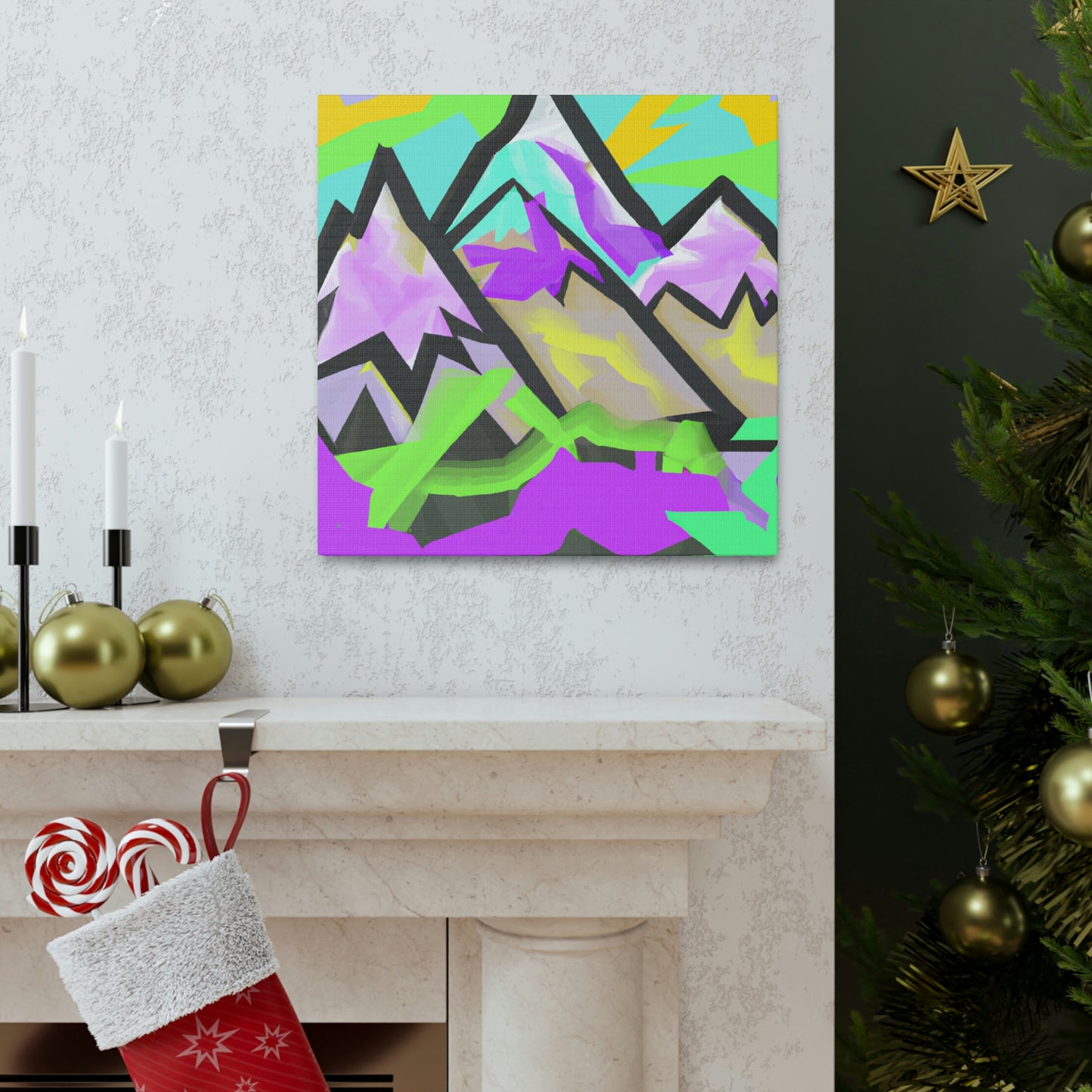 "Mountain Majesty Splendor" - Canvas