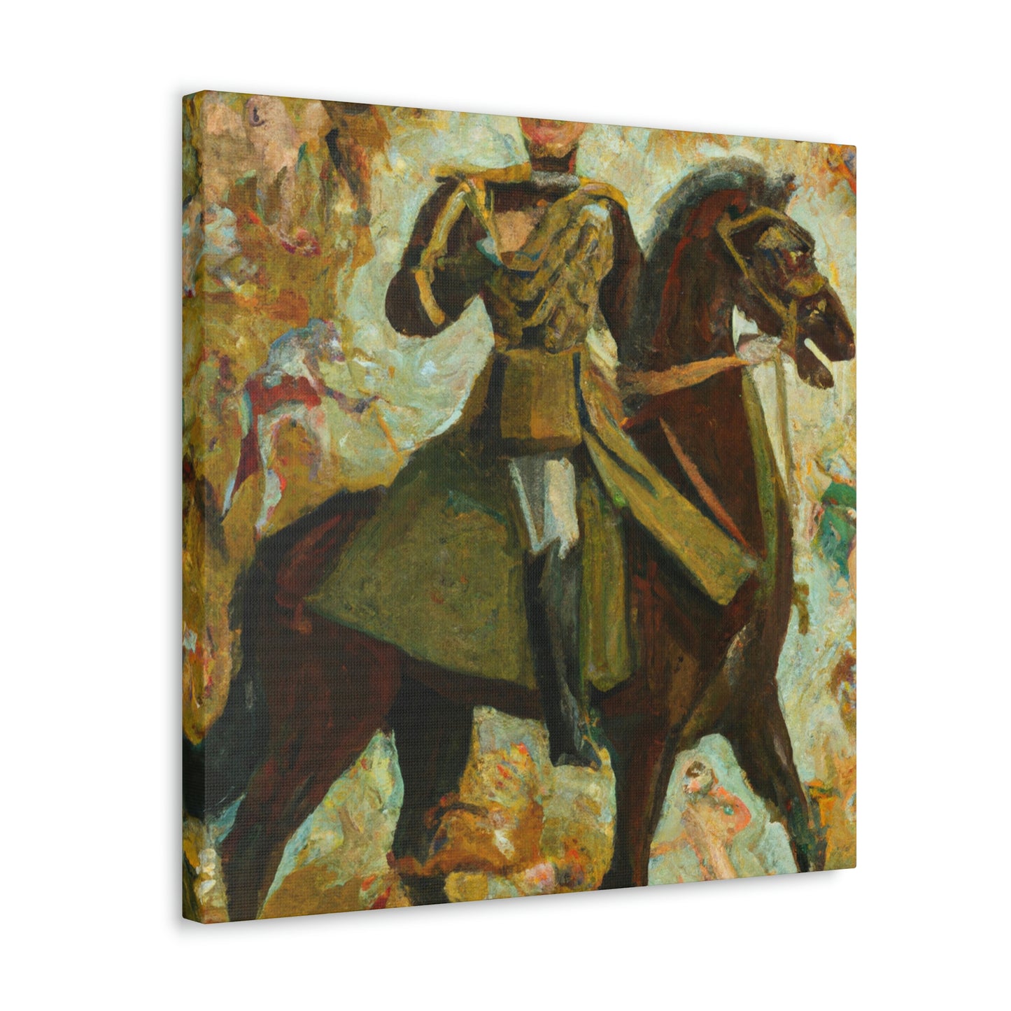 "The Cavalry Charge" - Canvas