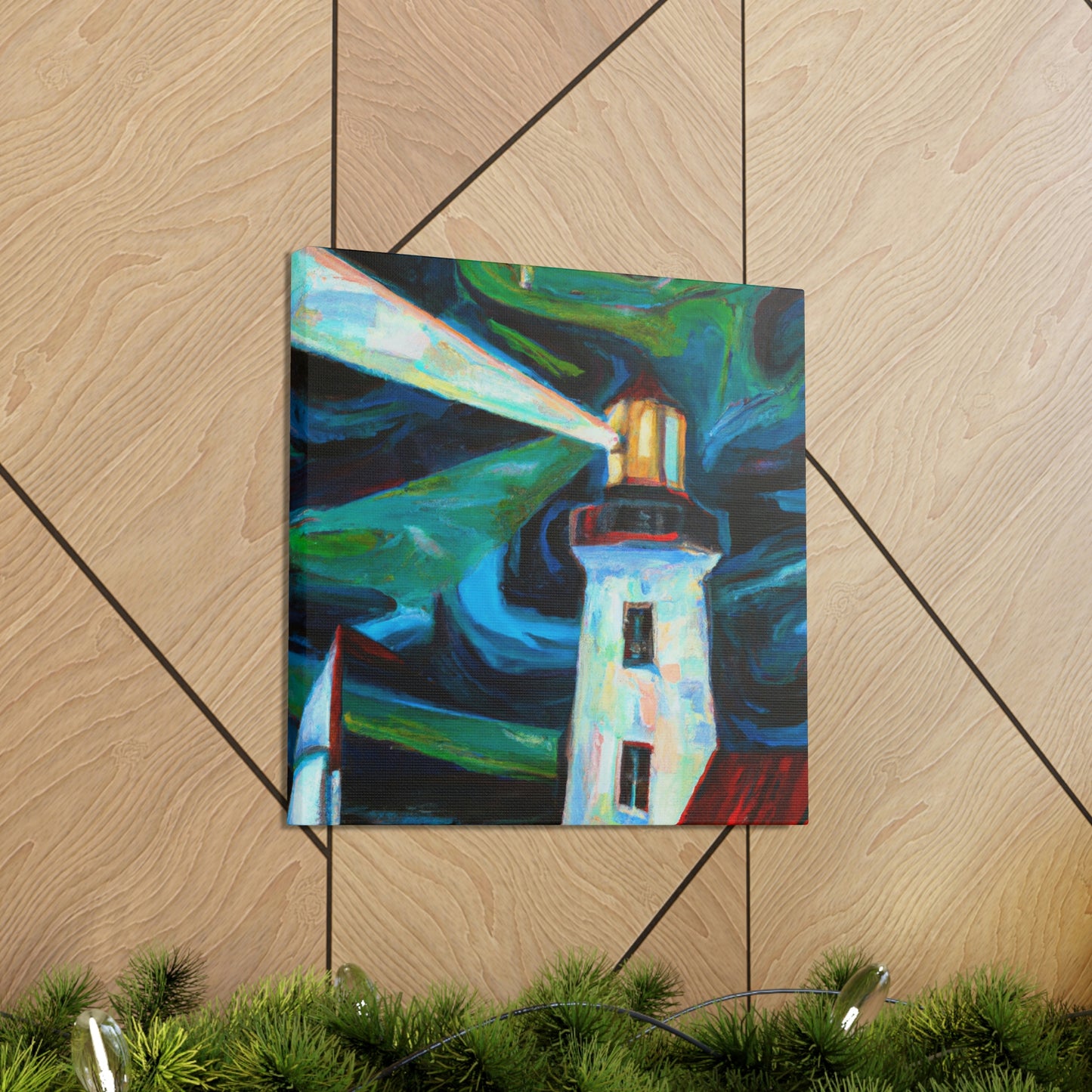 "Lighthouse on the Shore" - Canvas