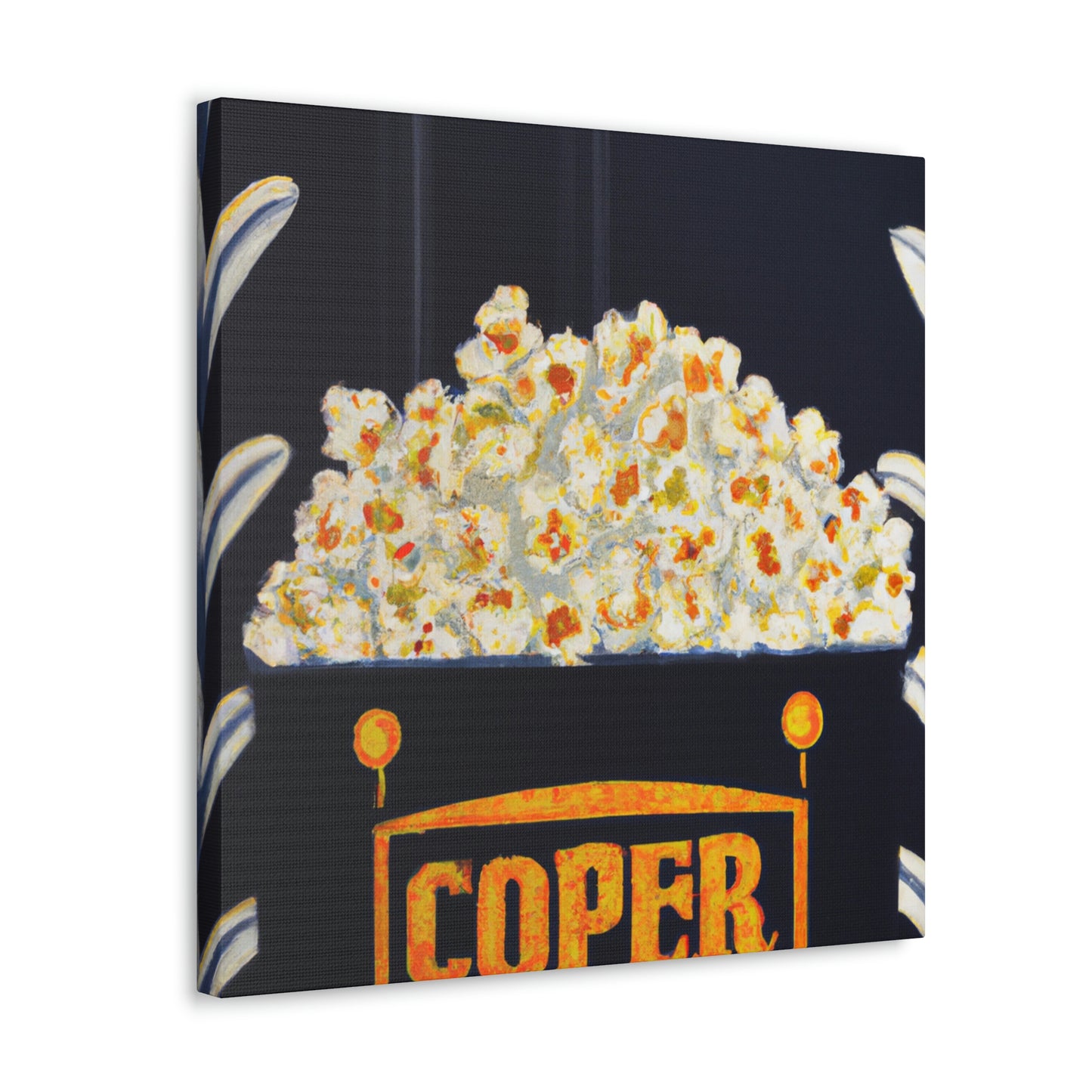 "Popcorn Jazz Jubilee" - Canvas