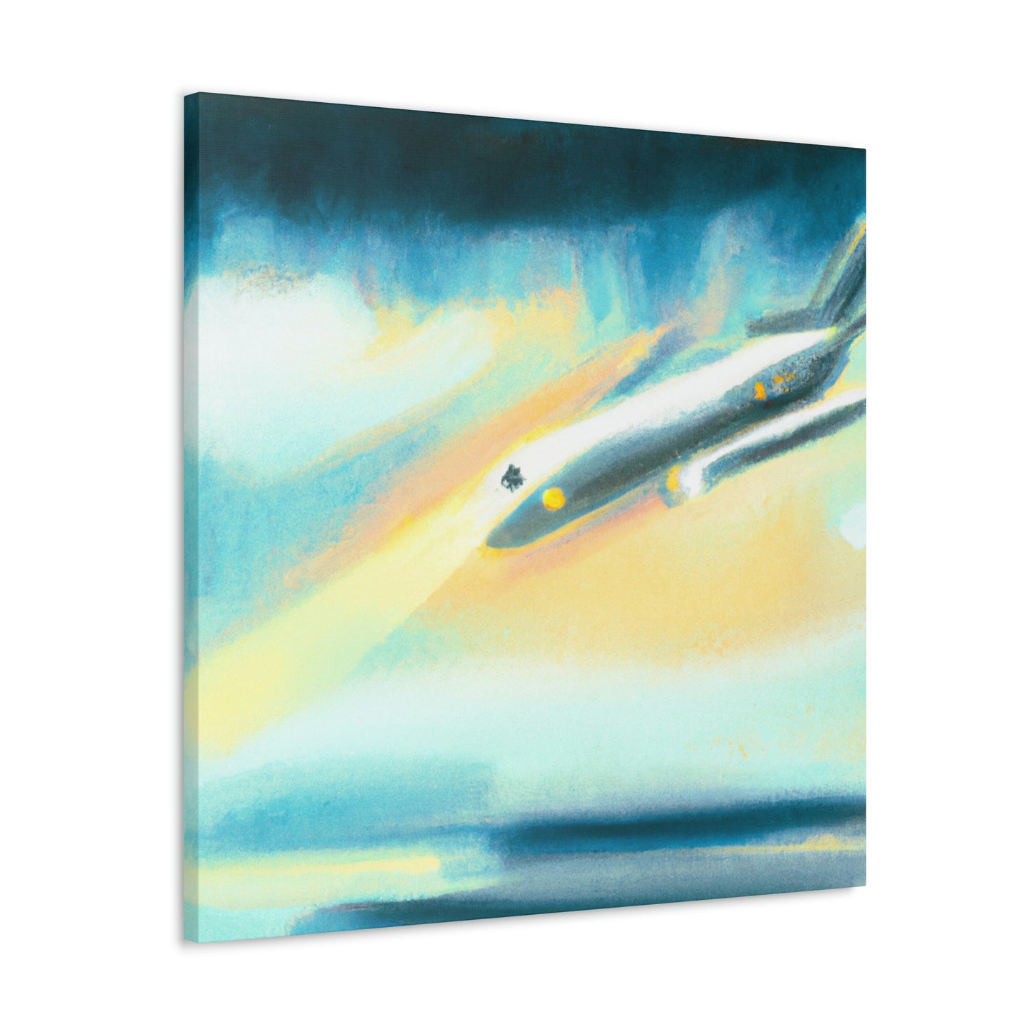 "Flight in Simplicity" - Canvas