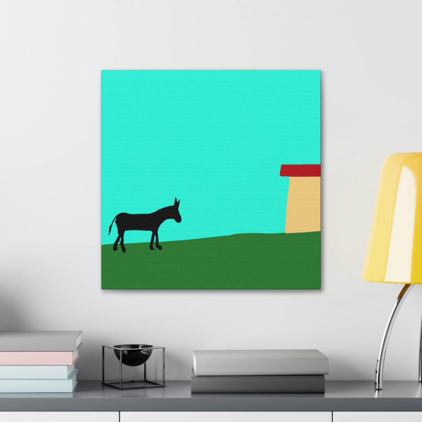 Mules in Simplicity - Canvas