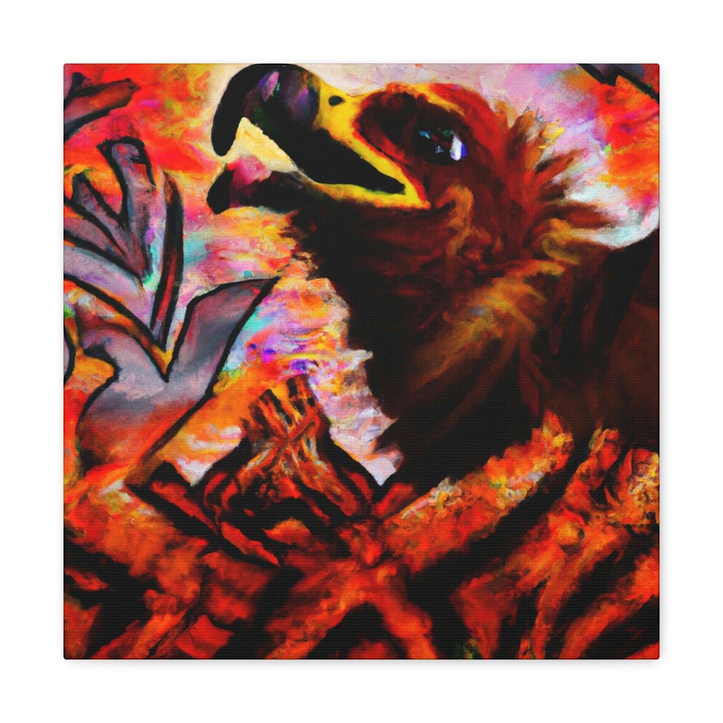 "Vultures Overhead View" - Canvas