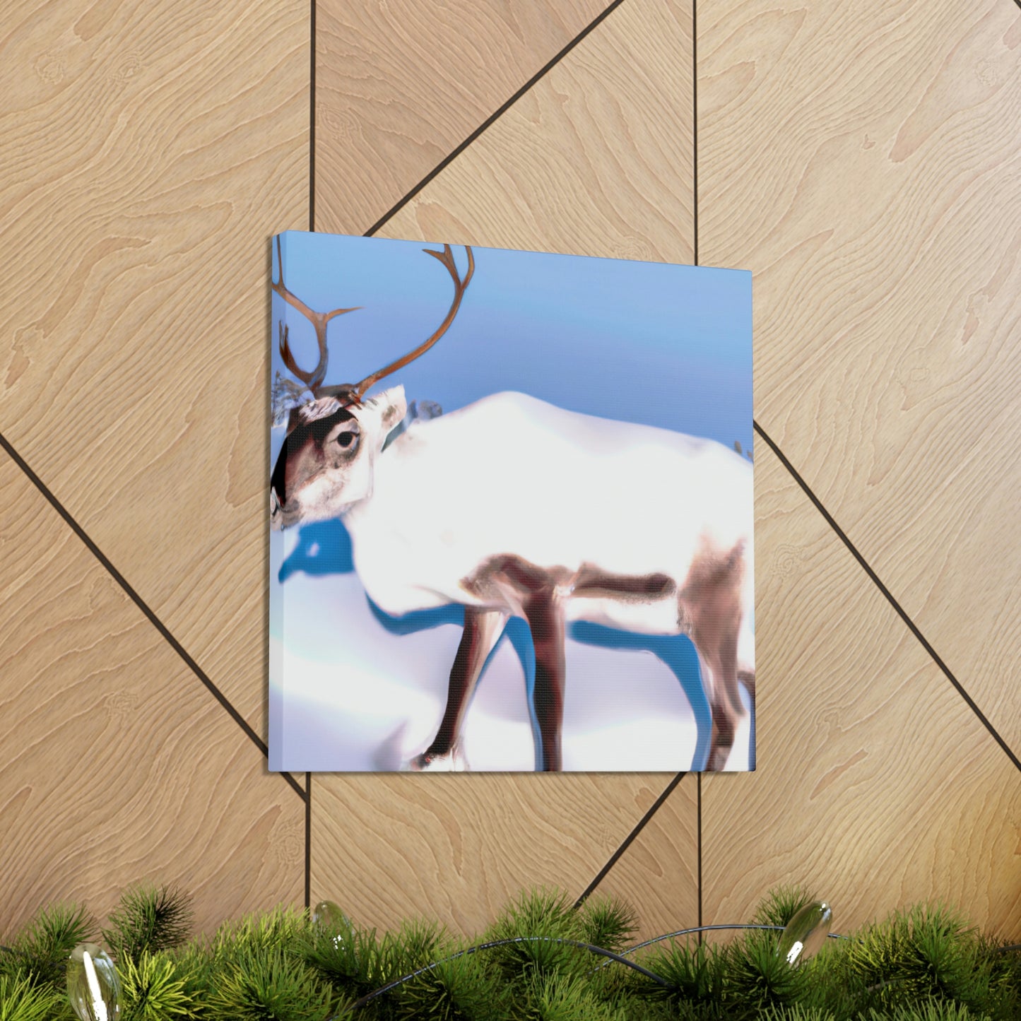 Reindeer Winter Magic - Canvas