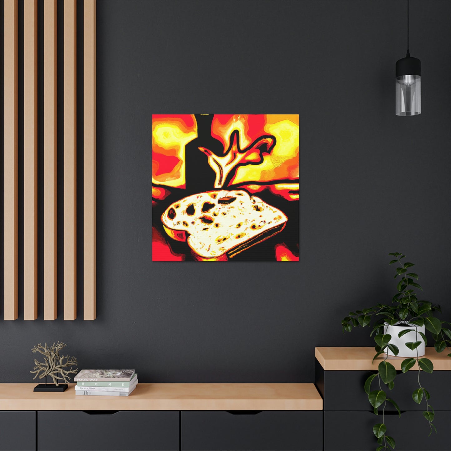 "Bread in Pop Style" - Canvas