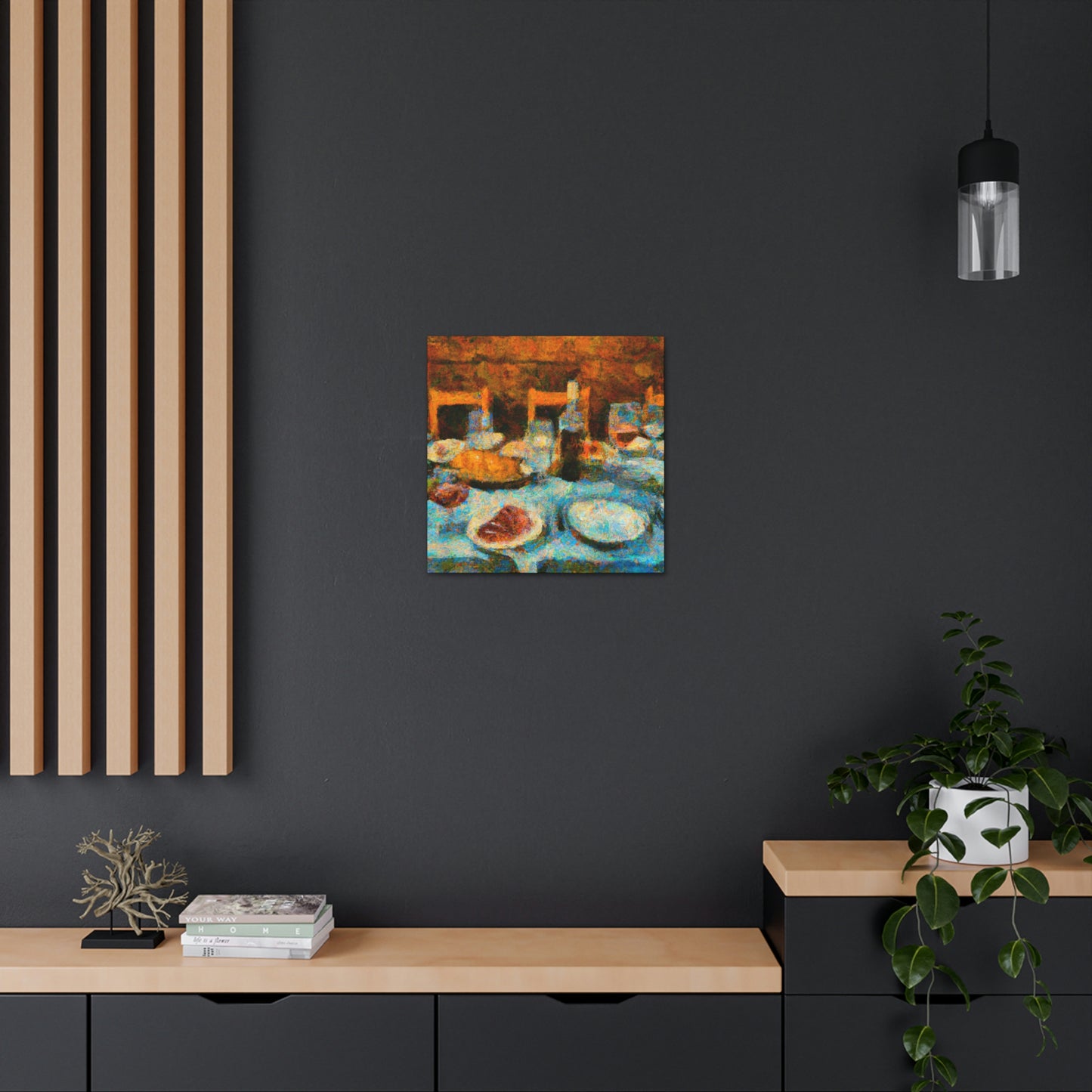 Dining Room Delight - Canvas