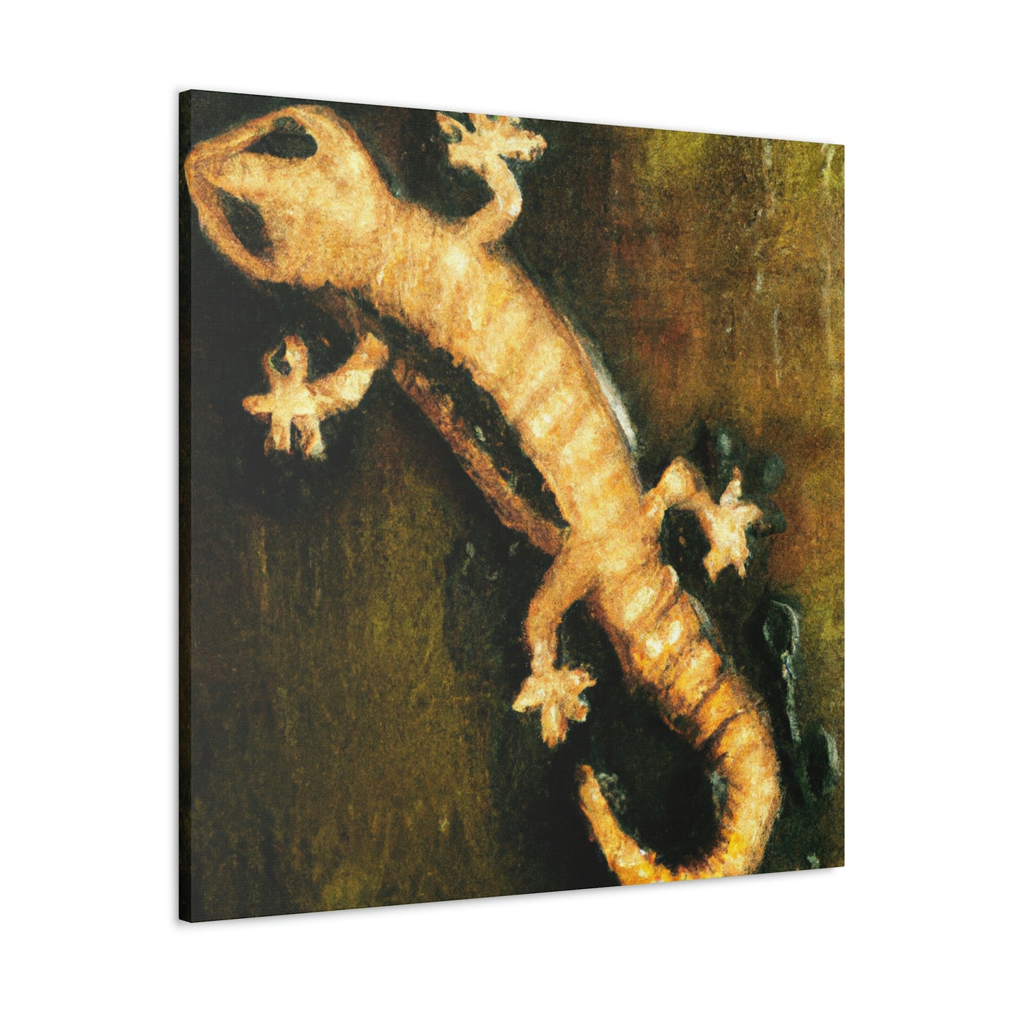 Lizard Simplicity Abounds - Canvas