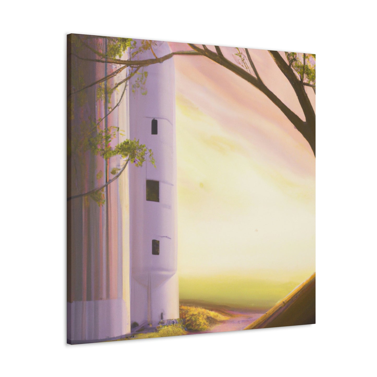 Silo In Splendor - Canvas