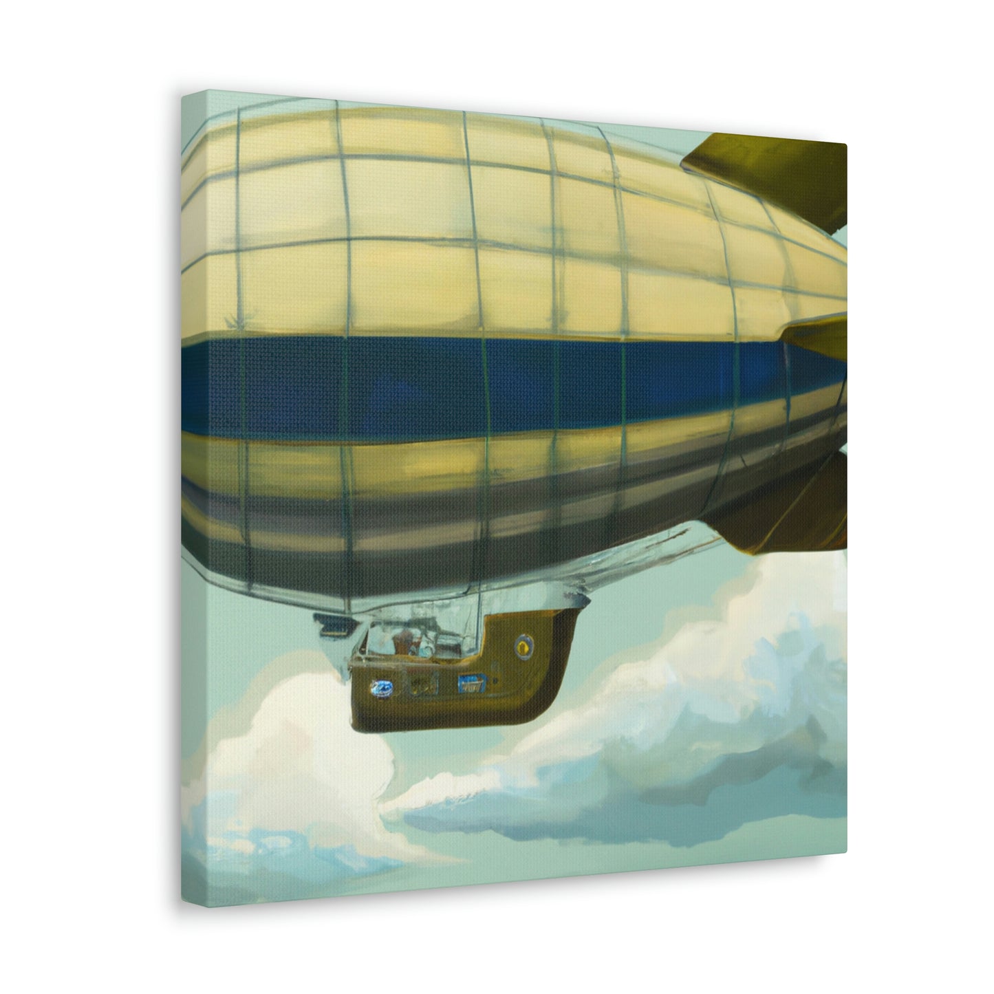 "Blimp in Neoclassicism" - Canvas