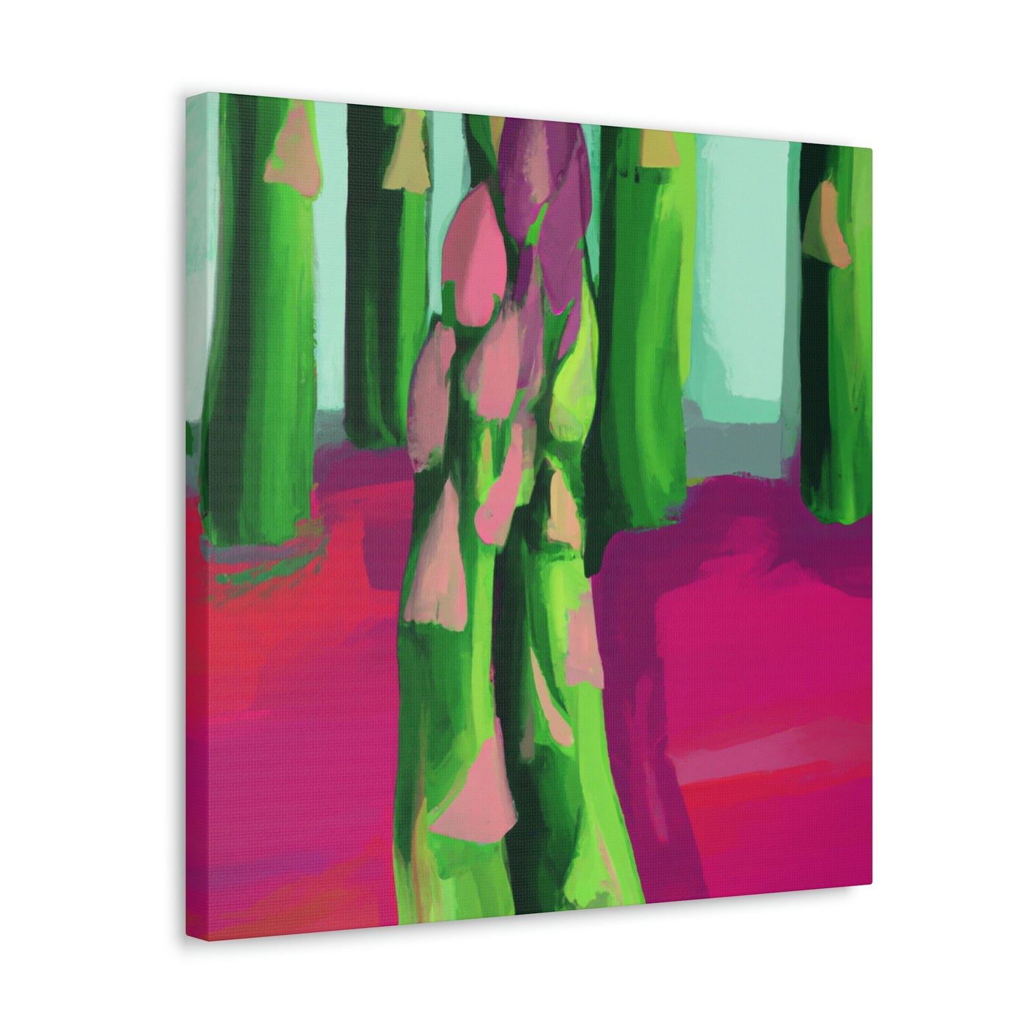 Asparagus of Abstraction - Canvas