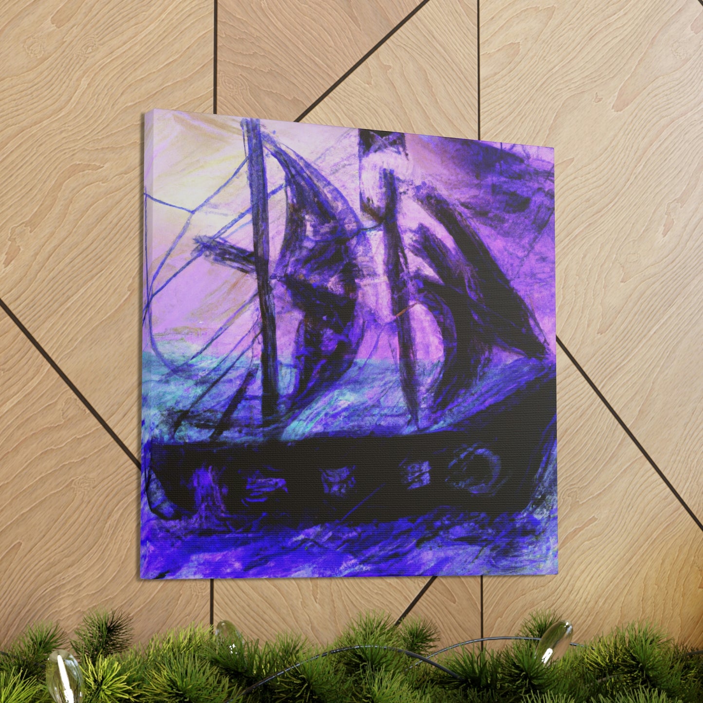 "The Calm Sea Voyage" - Canvas