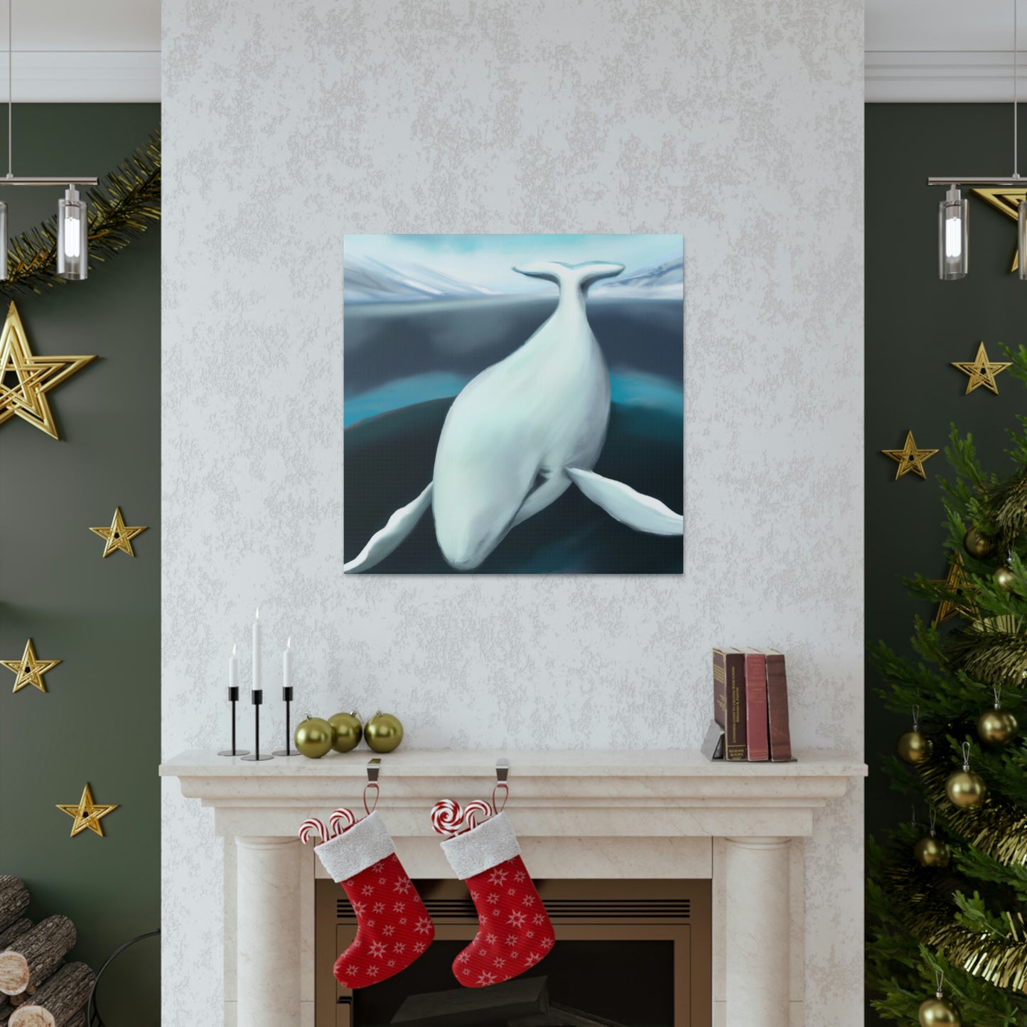 "Bowhead Whale Migration" - Canvas