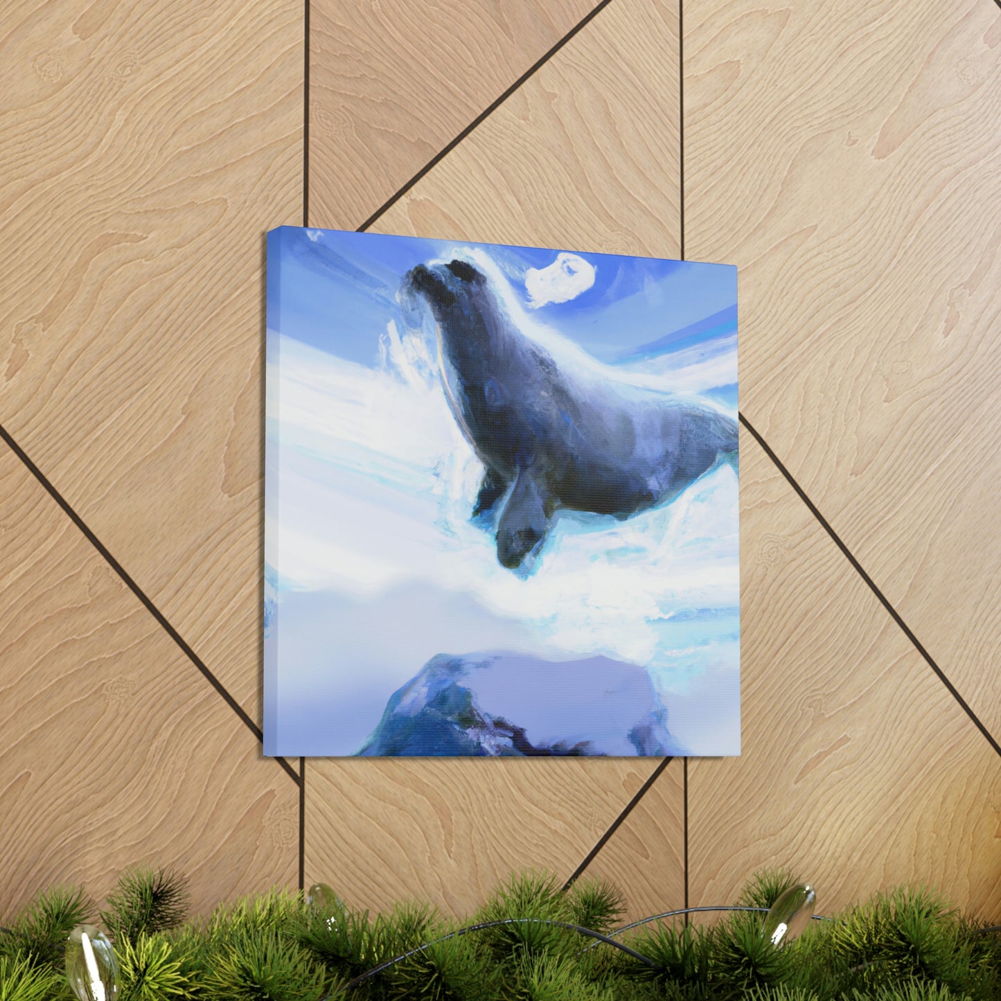 Harp Seal Ballet Dance - Canvas