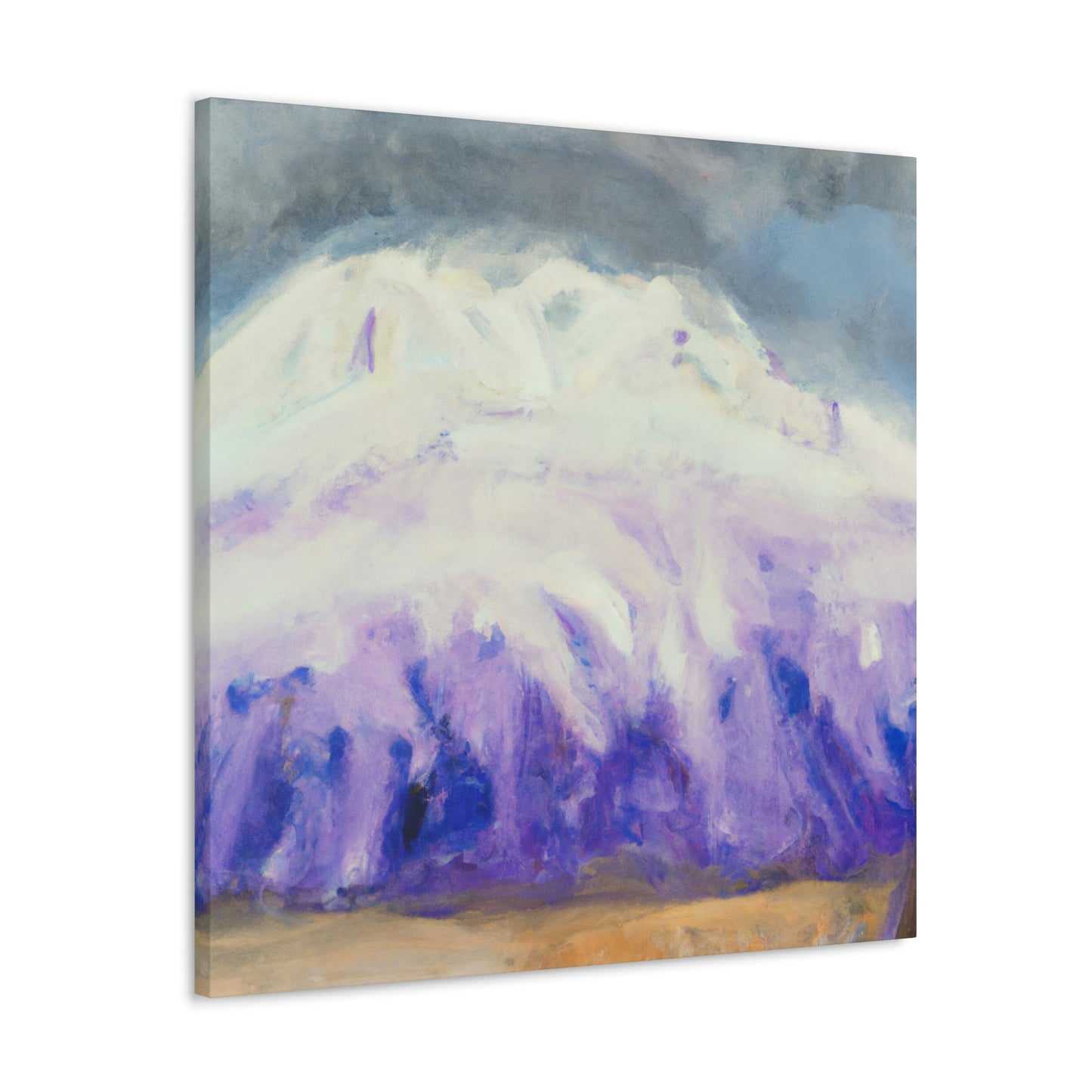 "Snowy Mountain Majesty" - Canvas