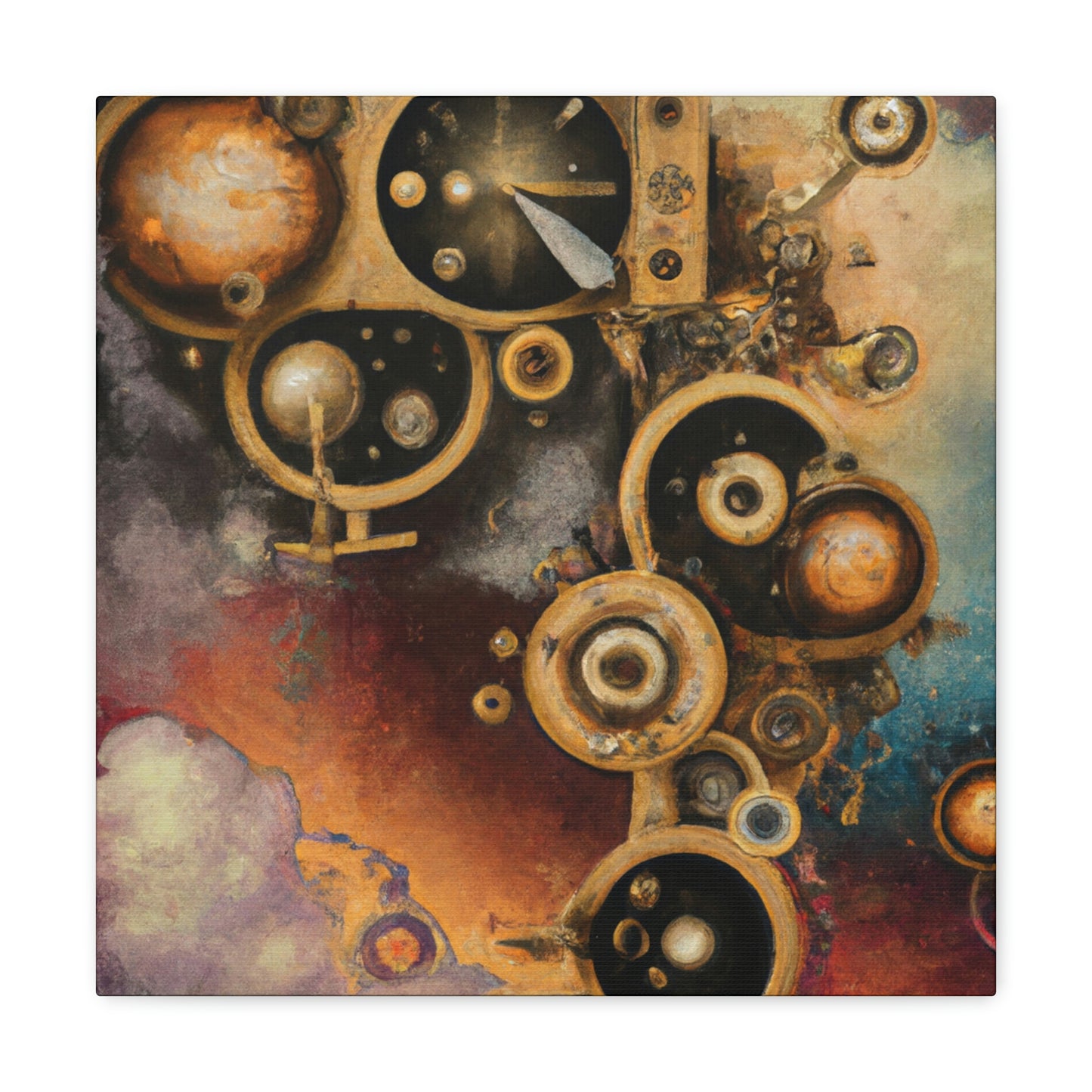 Levitating Nebula Wonders - Canvas