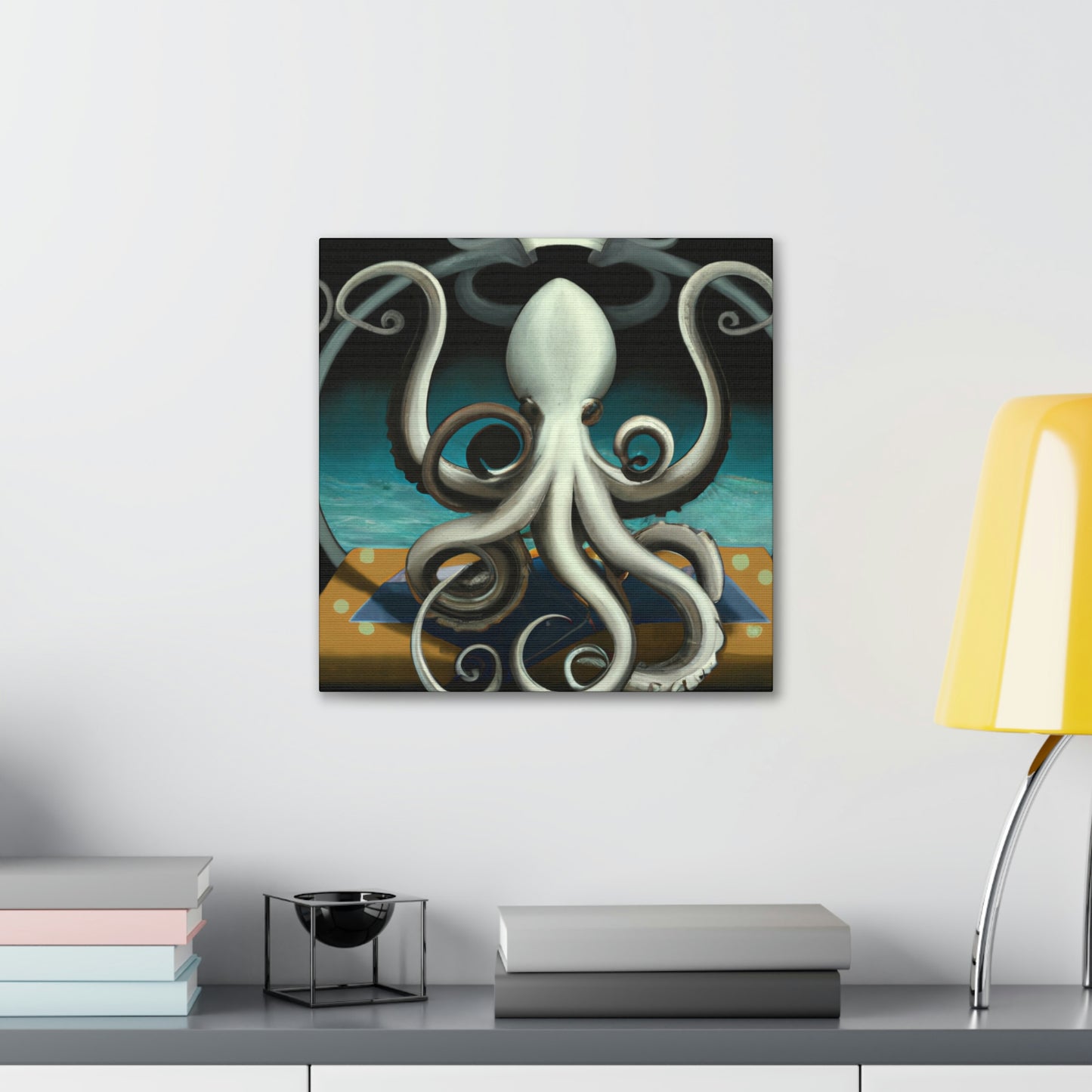 "Octopus at Dusk Dusk" - Canvas