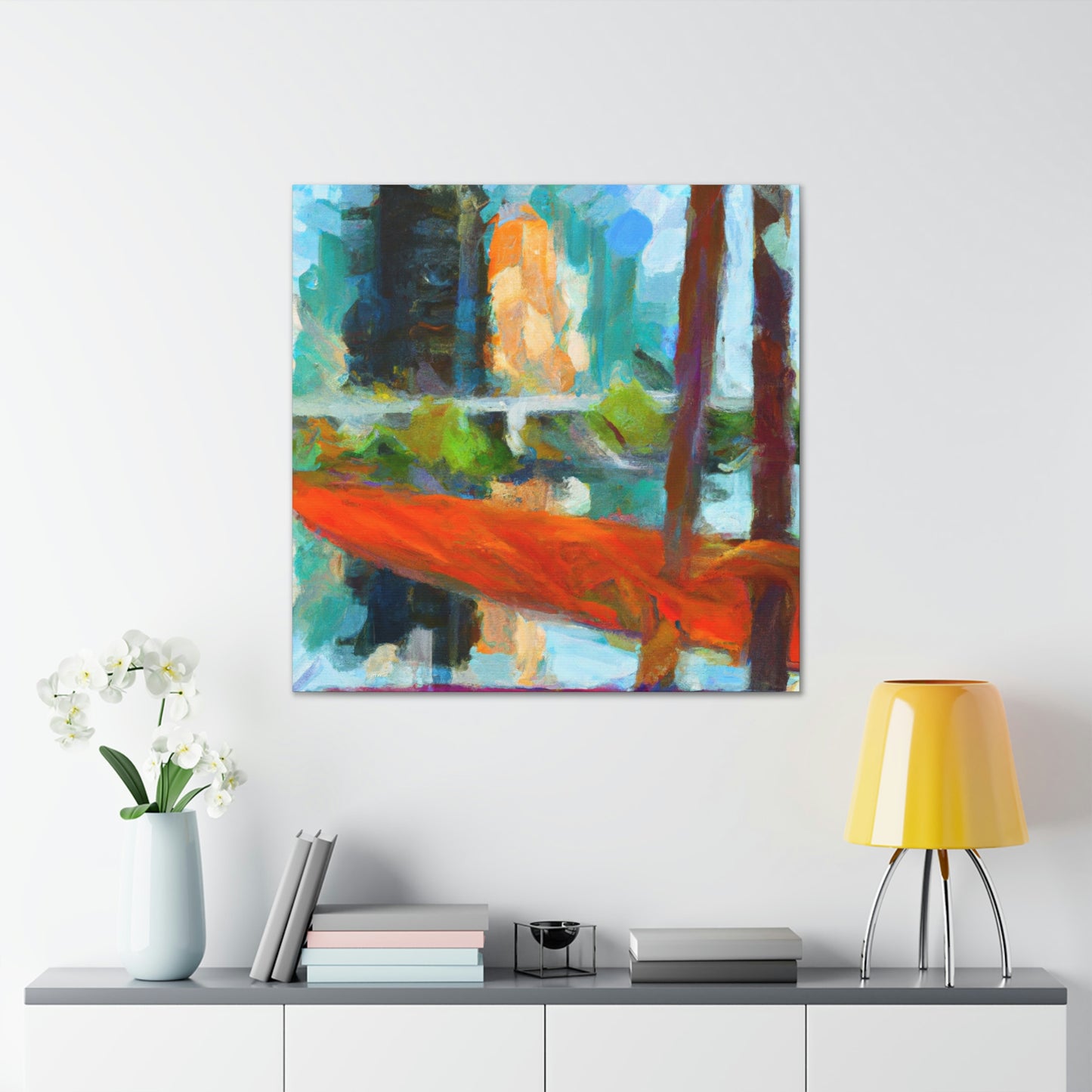 "Kayak on Canvas" - Canvas